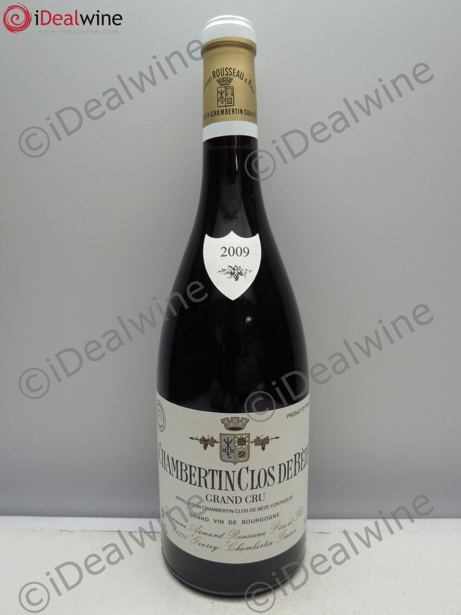 Chambertin Clos de Bèze Grand Cru Armand Rousseau (Domaine) 2009 - Lot de 1 bouteille - 0