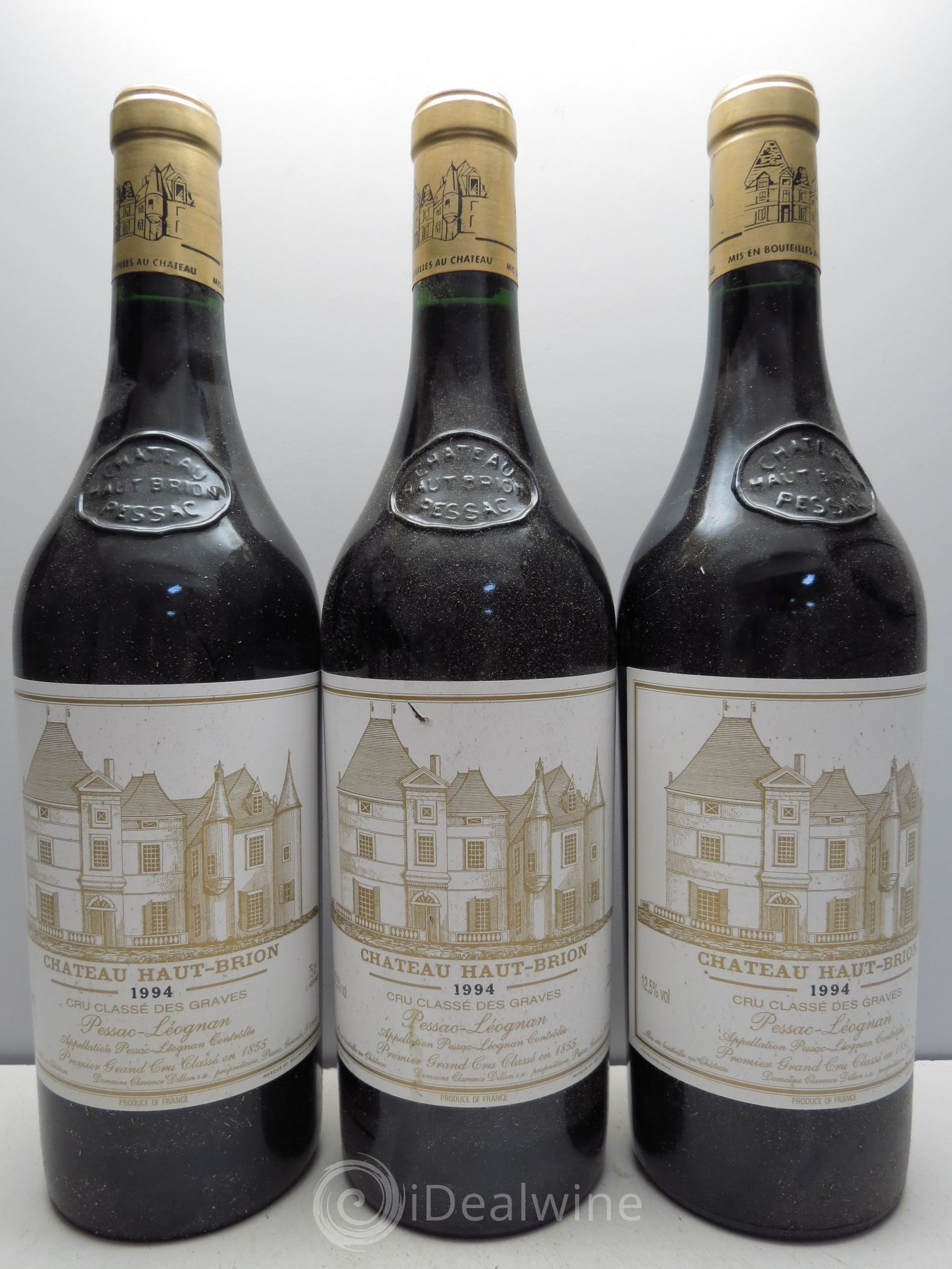 Château Haut Brion 1er Grand Cru Classé 1994 - Lot de 3 bouteilles - 0