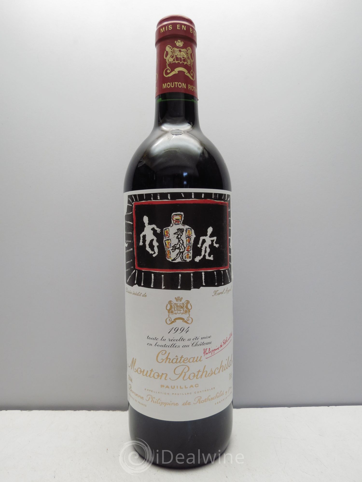 Château Mouton Rothschild 1er Grand Cru Classé 1994 - Lot de 1 bouteille - 0
