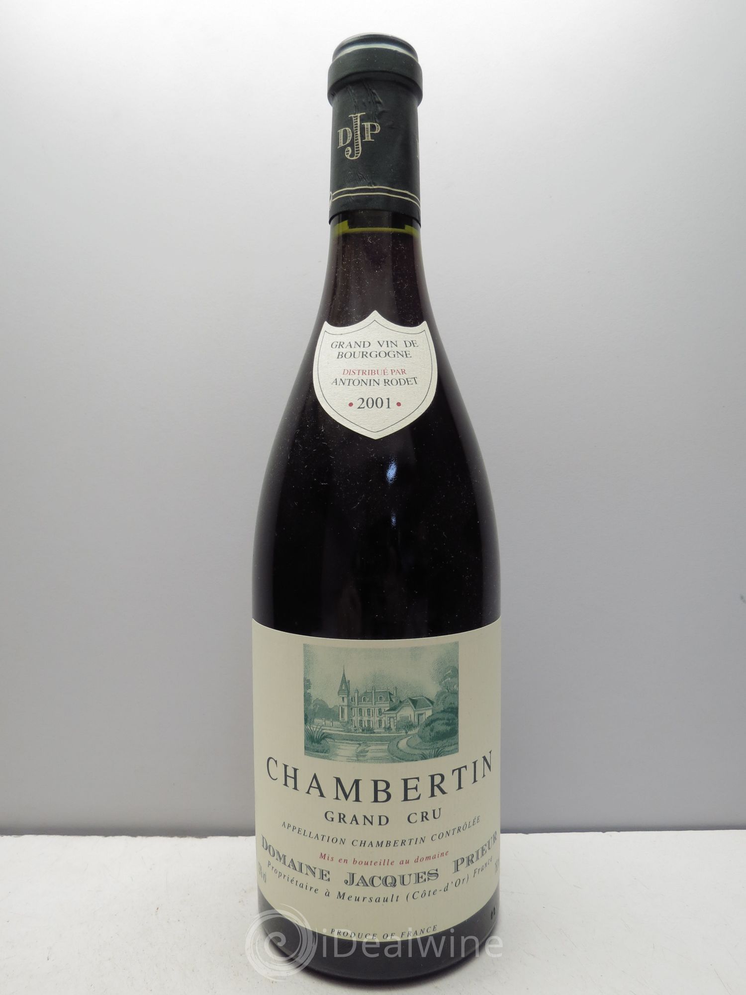 Chambertin Grand Cru Jacques Prieur (Domaine) 2001 - Lot de 1 bouteille - 0