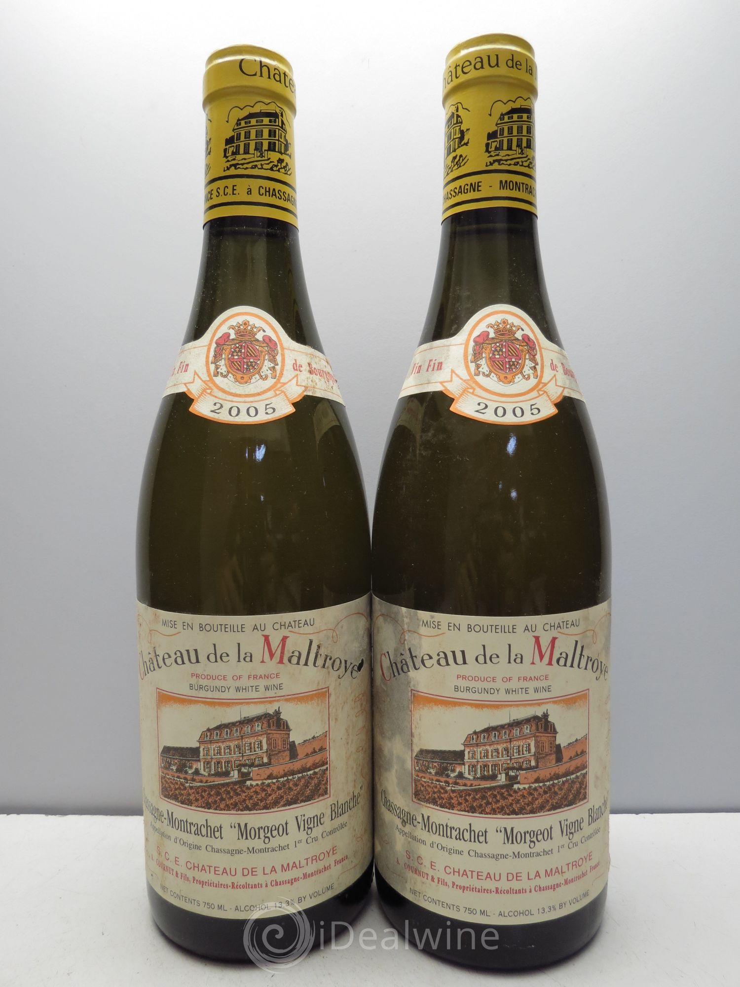 Chassagne-Montrachet Morgeot Vigne Blanche 2005 - Posten von 2 Flaschen - 0