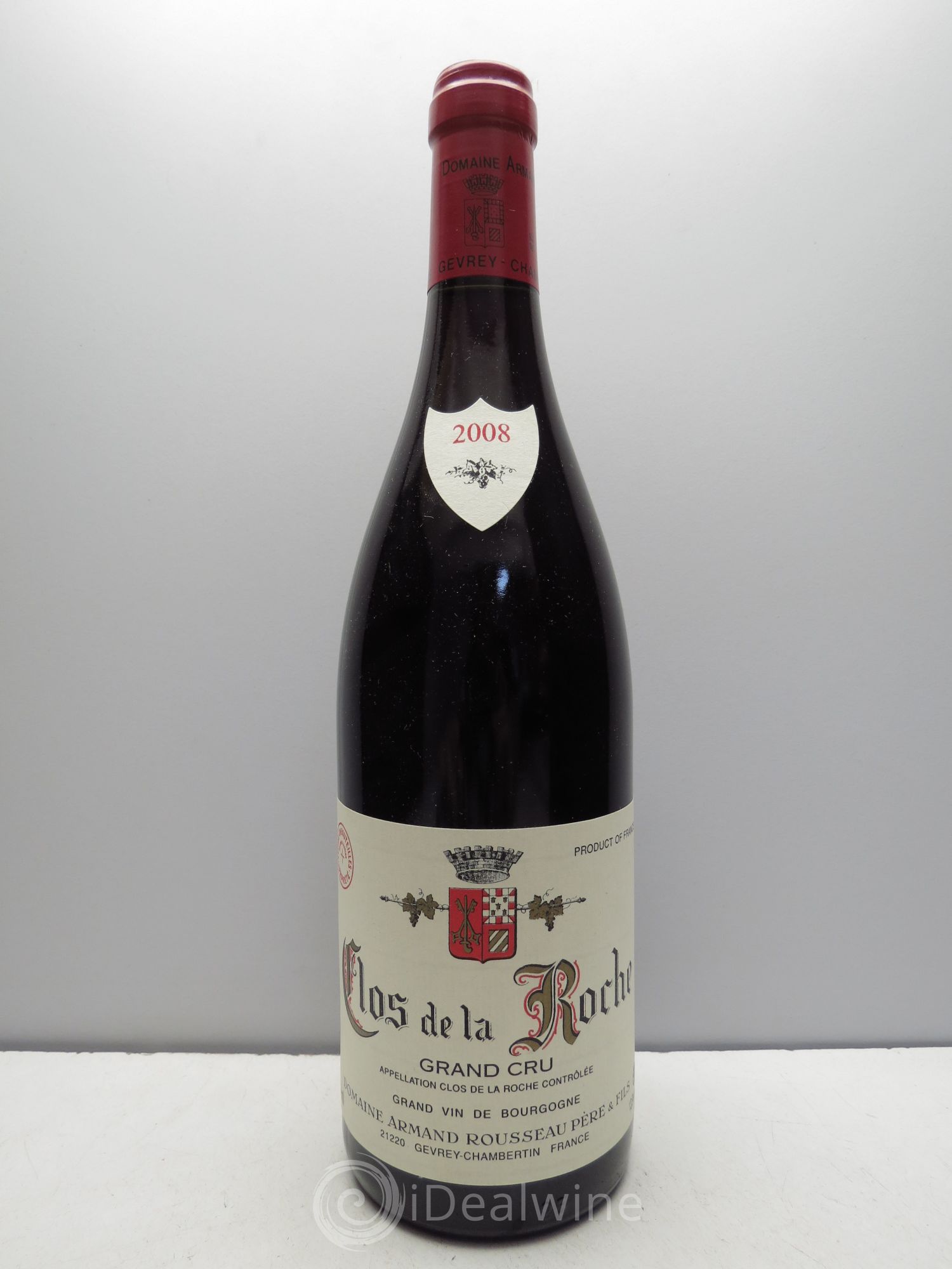 Clos de la Roche Grand Cru Armand Rousseau (Domaine) 2008 - Posten von 1 Flasche - 0