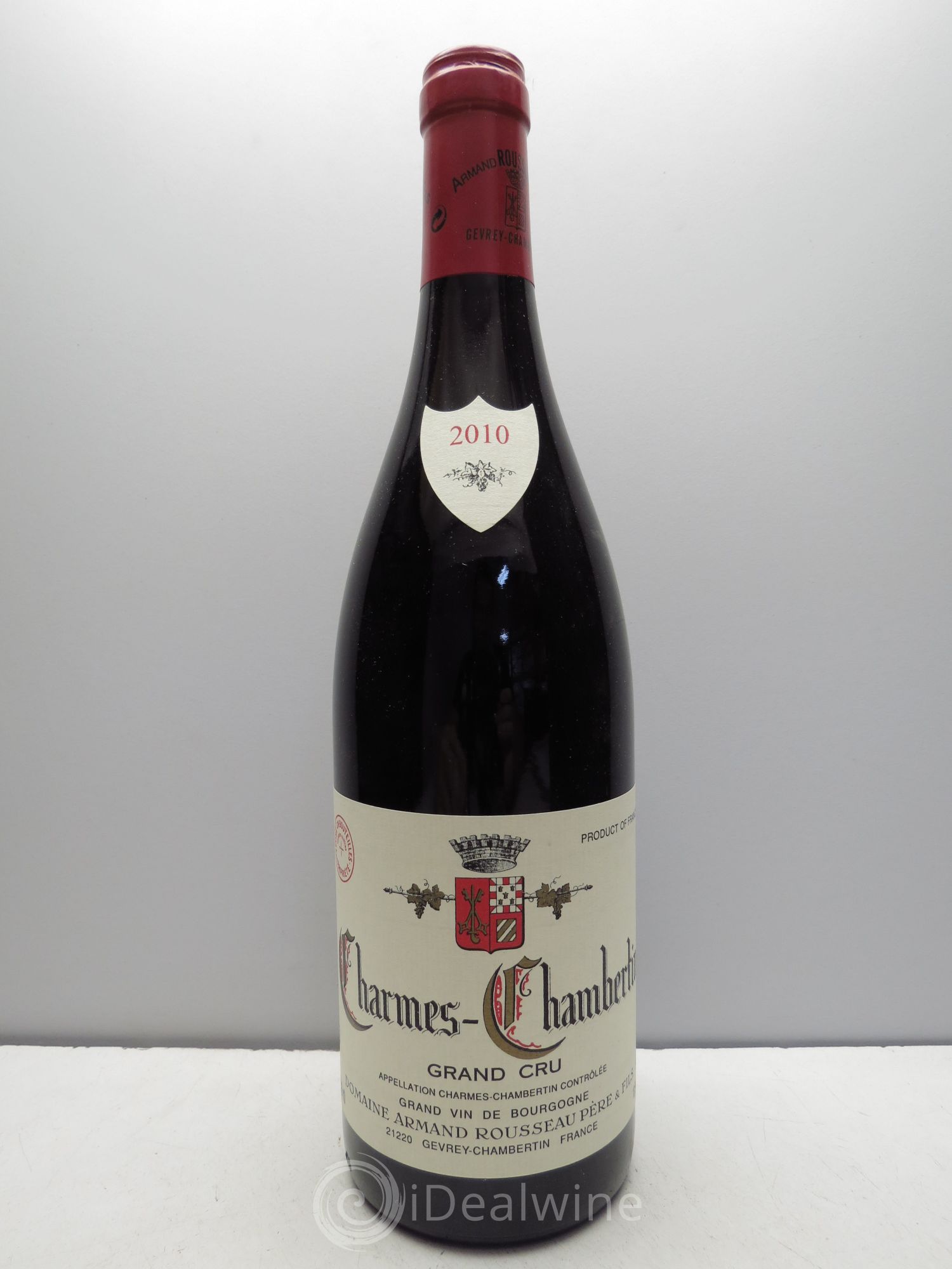 Charmes-Chambertin Grand Cru Armand Rousseau (Domaine) 2010 - Lot de 1 bouteille - 0