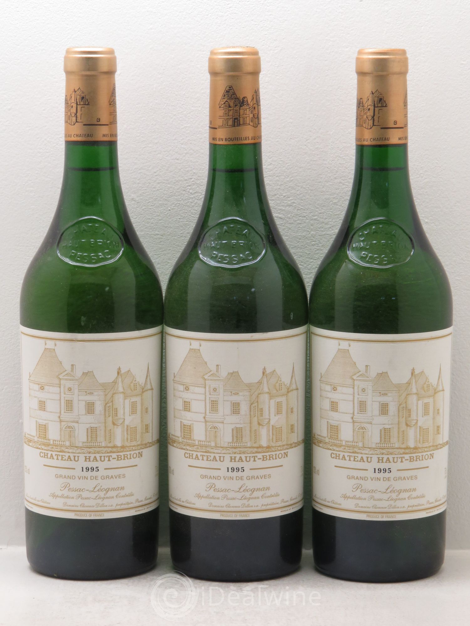 Château Haut Brion 1995 - Lot de 3 bouteilles - 0