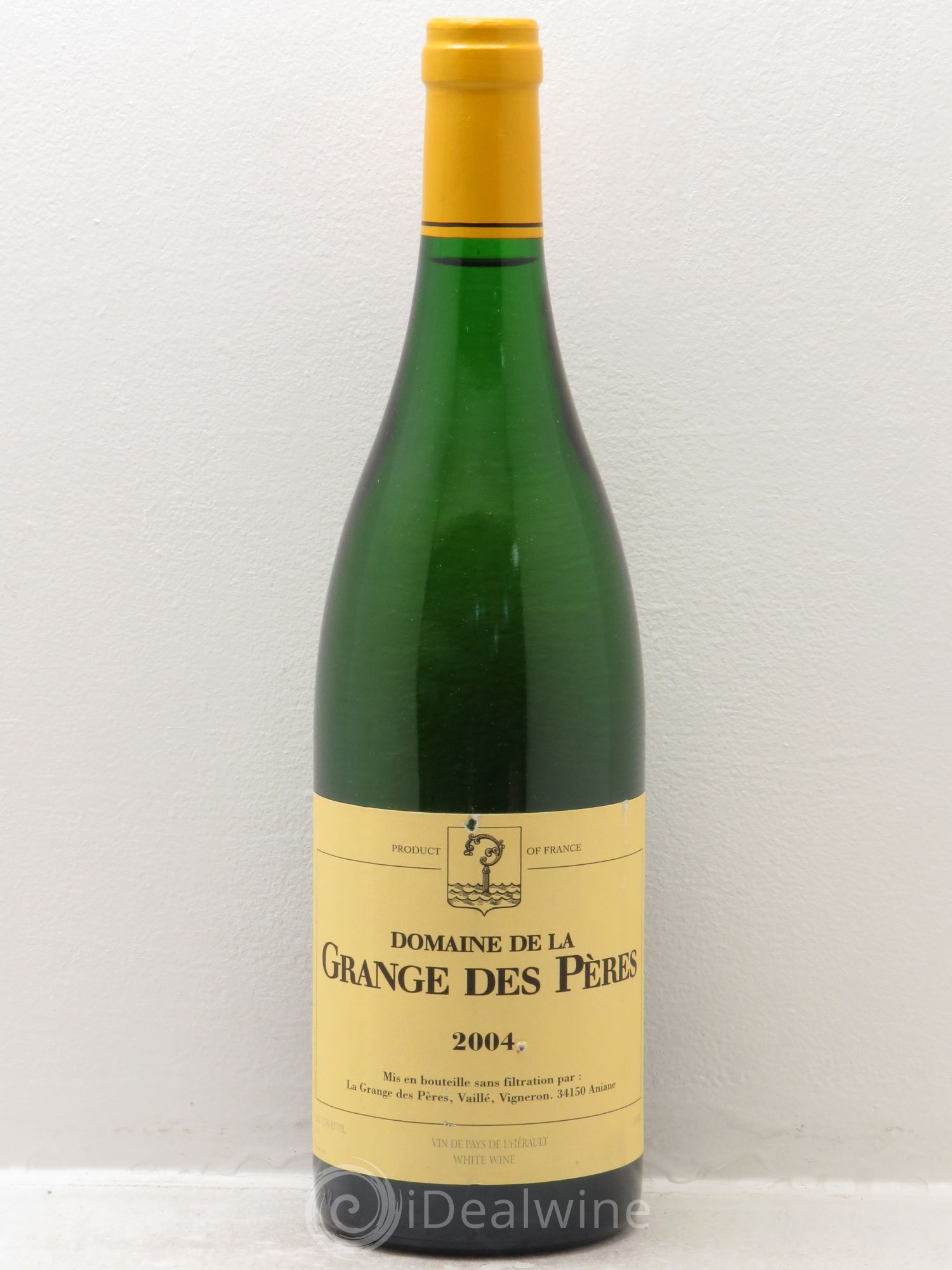 Pays d'Hérault Grange des Pères Laurent Vaillé 2004 - Lot de 1 bouteille - 0
