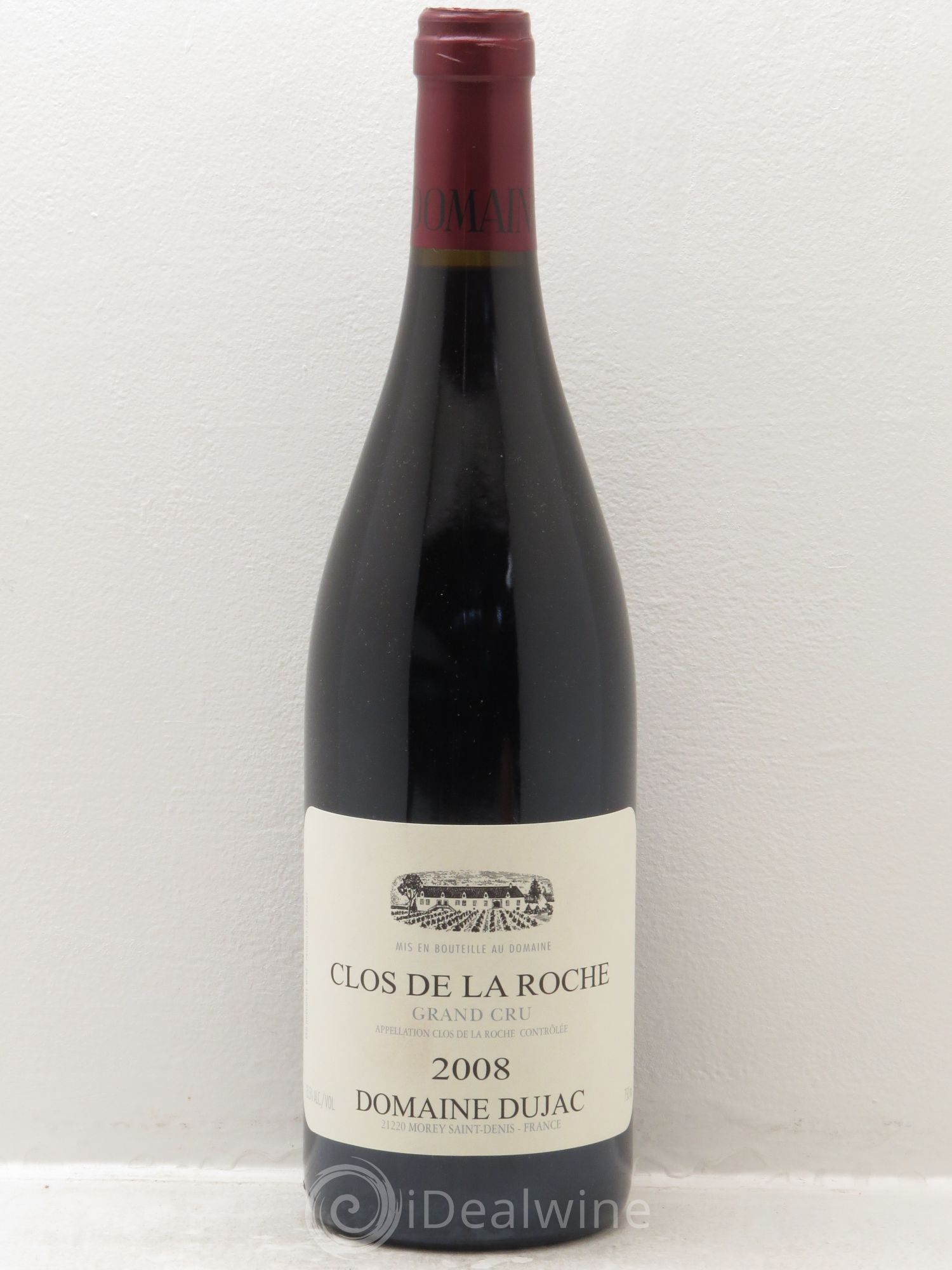 Clos de la Roche Grand Cru Dujac (Domaine) 2008 - Lot de 1 bouteille - 0