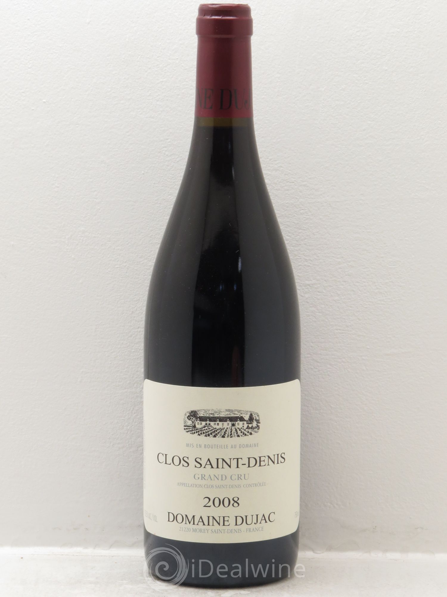 Clos Saint-Denis Grand Cru Dujac (Domaine) 2008 - Lot de 1 bouteille - 0