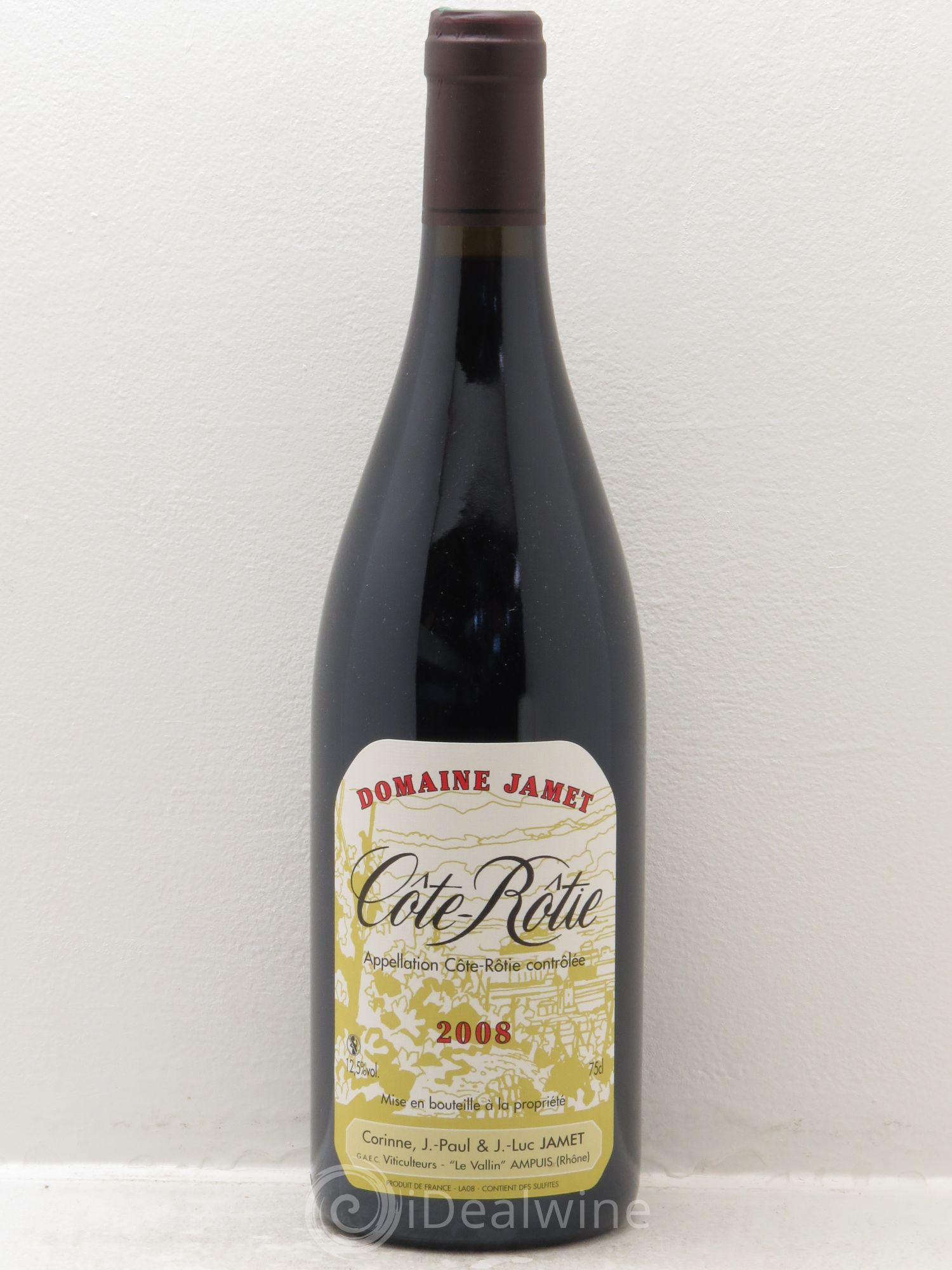 Côte-Rôtie Jamet (Domaine) (sans prix de réserve) 2008 - Lot de 1 bouteille - 0