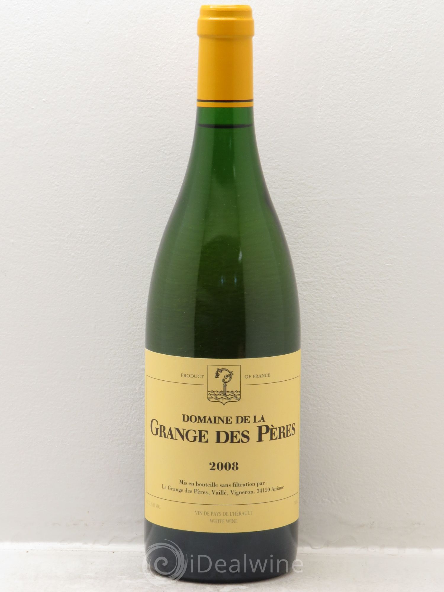 Pays d'Hérault Grange des Pères Laurent Vaillé (sans prix de réserve) 2008 - Lot de 1 bouteille - 0