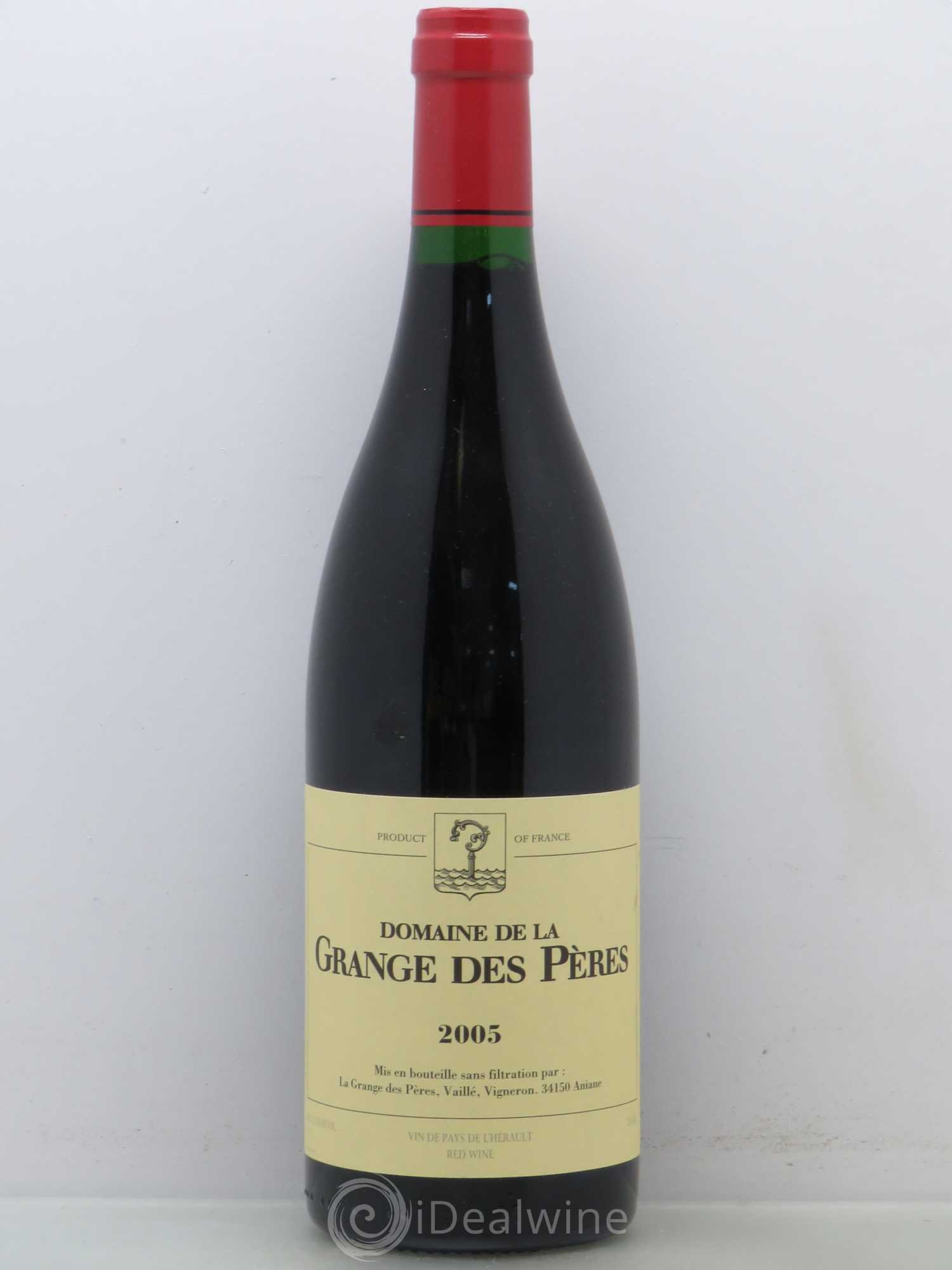 Pays d'Hérault Grange des Pères Laurent Vaillé 2005 - Lot de 1 bouteille - 0