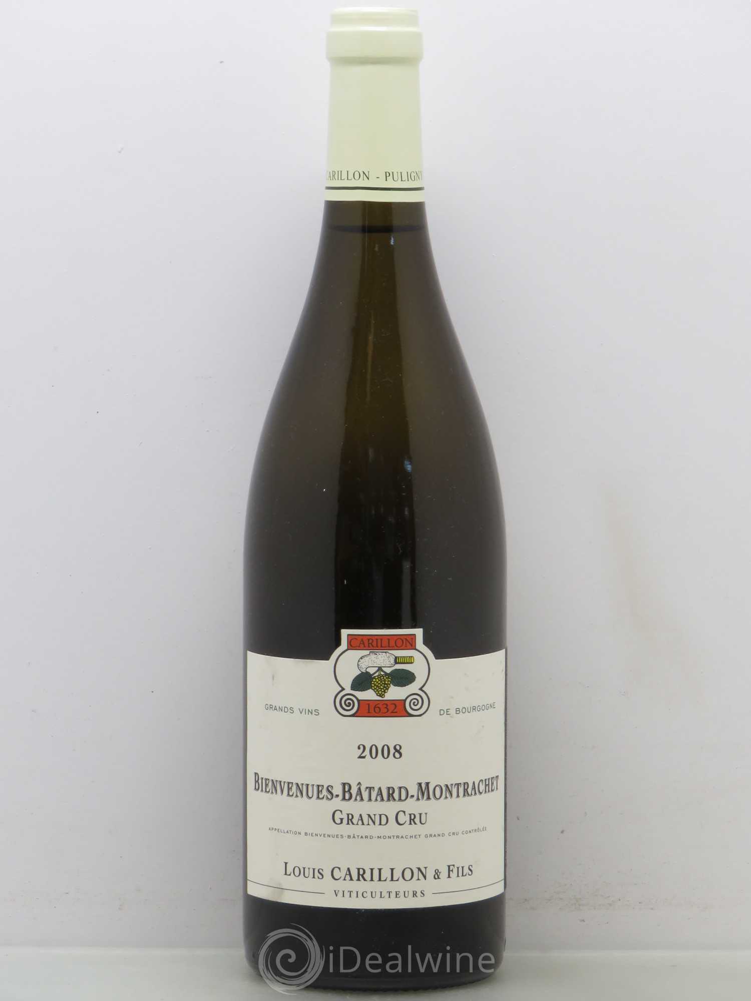 Bienvenues-Bâtard-Montrachet Grand Cru Louis Carillon & Fils 2008 - Lot de 1 bouteille - 0