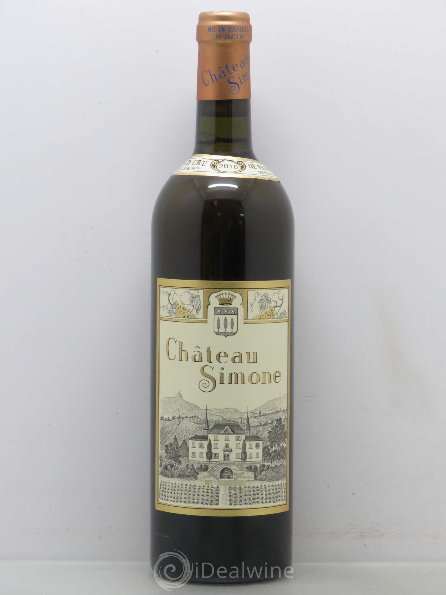 Palette Château Simone Famille Rougier 2010 - Lot de 1 bouteille - 0