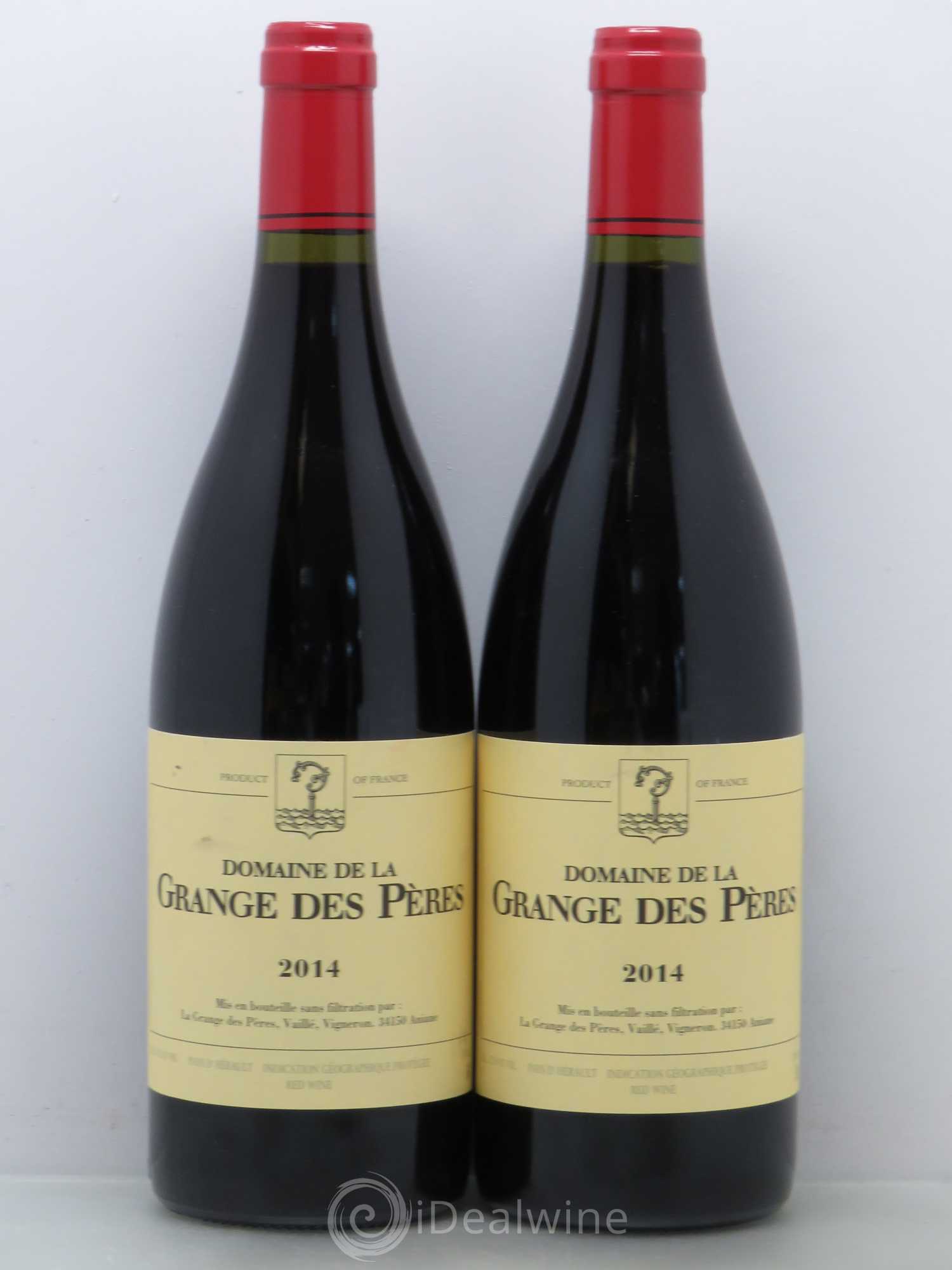 Pays d'Hérault Grange des Pères Laurent Vaillé 2014 - Lot de 2 bouteilles - 0
