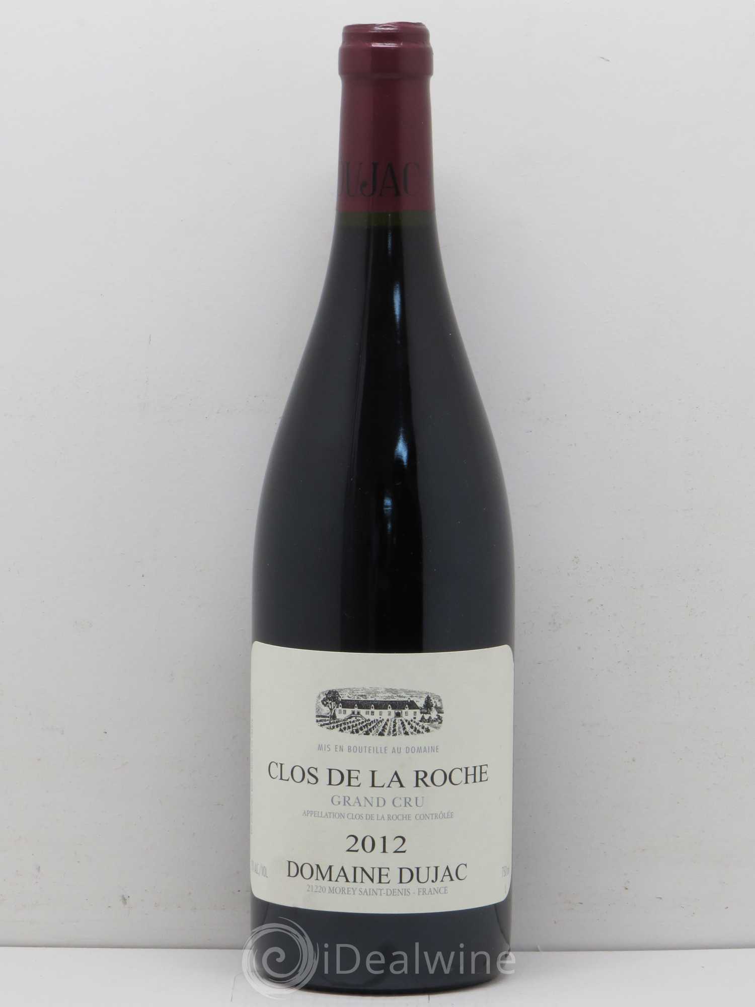 Clos de la Roche Grand Cru Dujac (Domaine) 2012 - Lot de 1 bouteille - 0