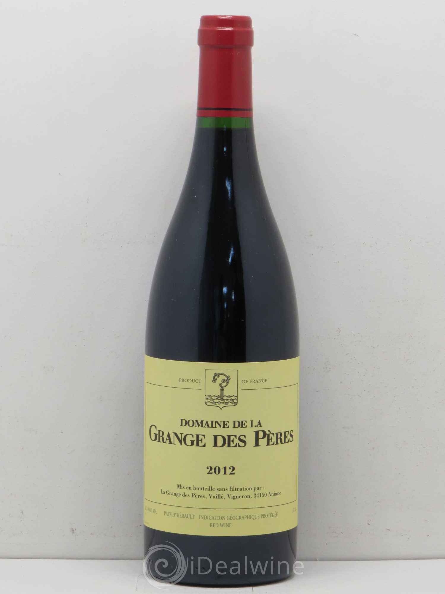 Pays d'Hérault Grange des Pères Laurent Vaillé 2012 - Lot de 1 bouteille - 0