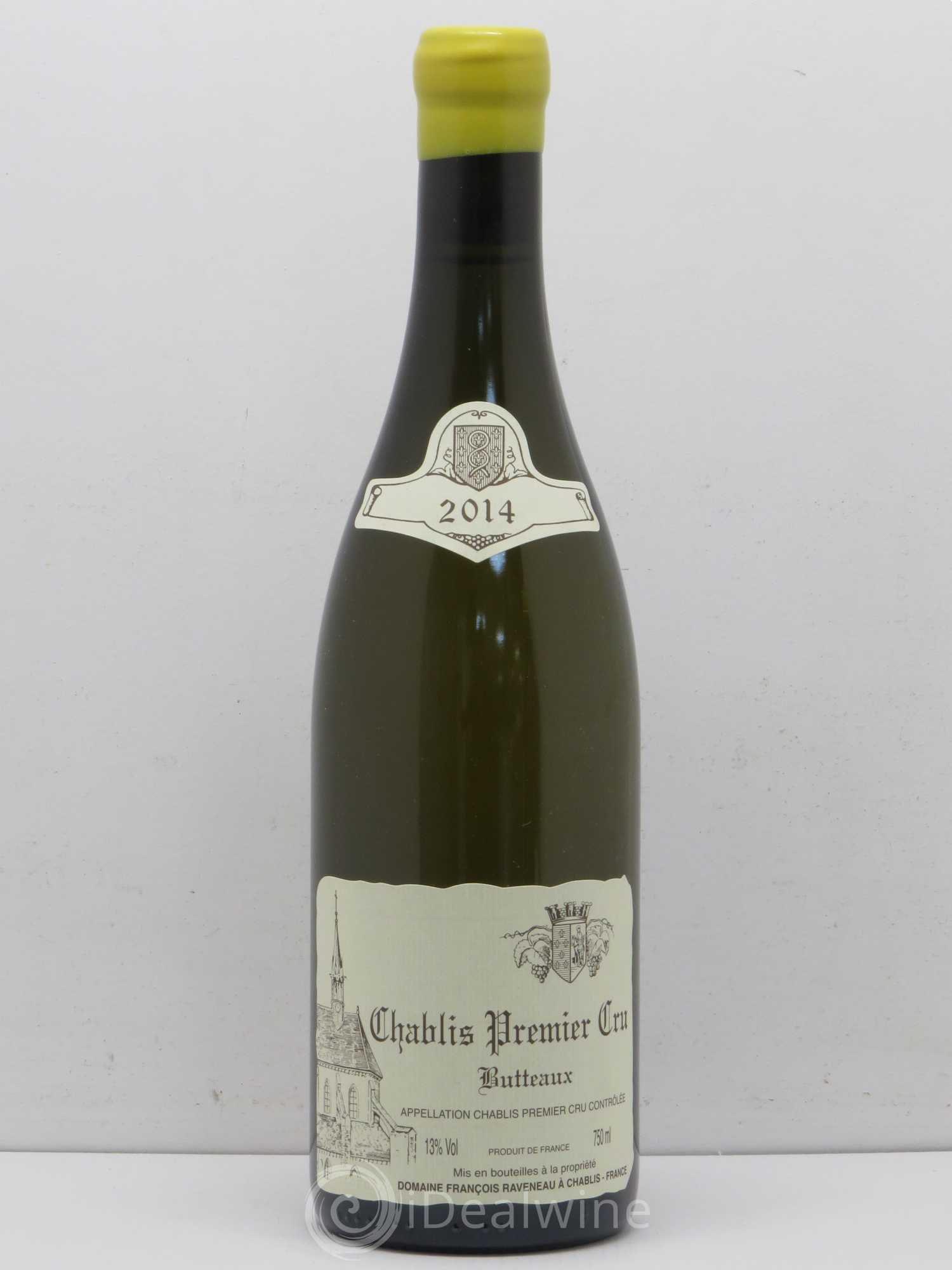 Chablis 1er Cru Butteaux Raveneau (Domaine) 2014 - Lot de 1 bouteille - 0