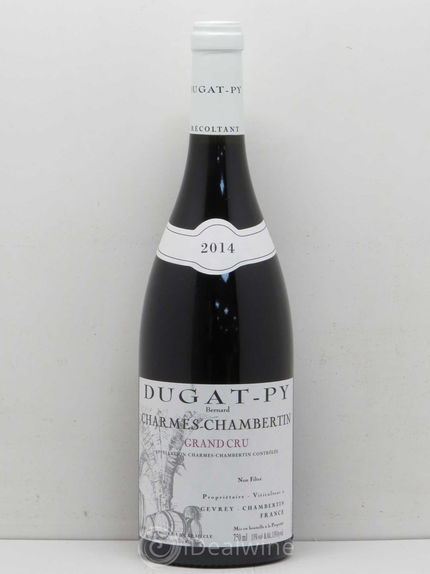 Charmes-Chambertin Grand Cru Dugat-Py 2014 - Lot de 1 bouteille - 0