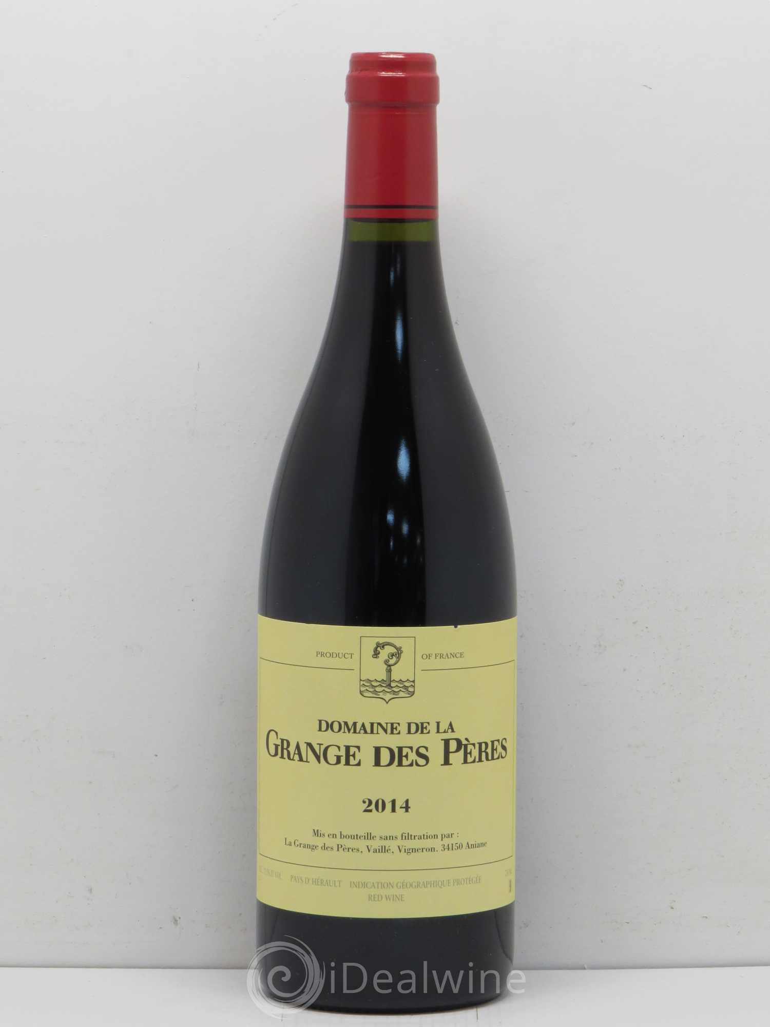 Pays d'Hérault Grange des Pères Laurent Vaillé 2014 - Lot de 1 bouteille - 0