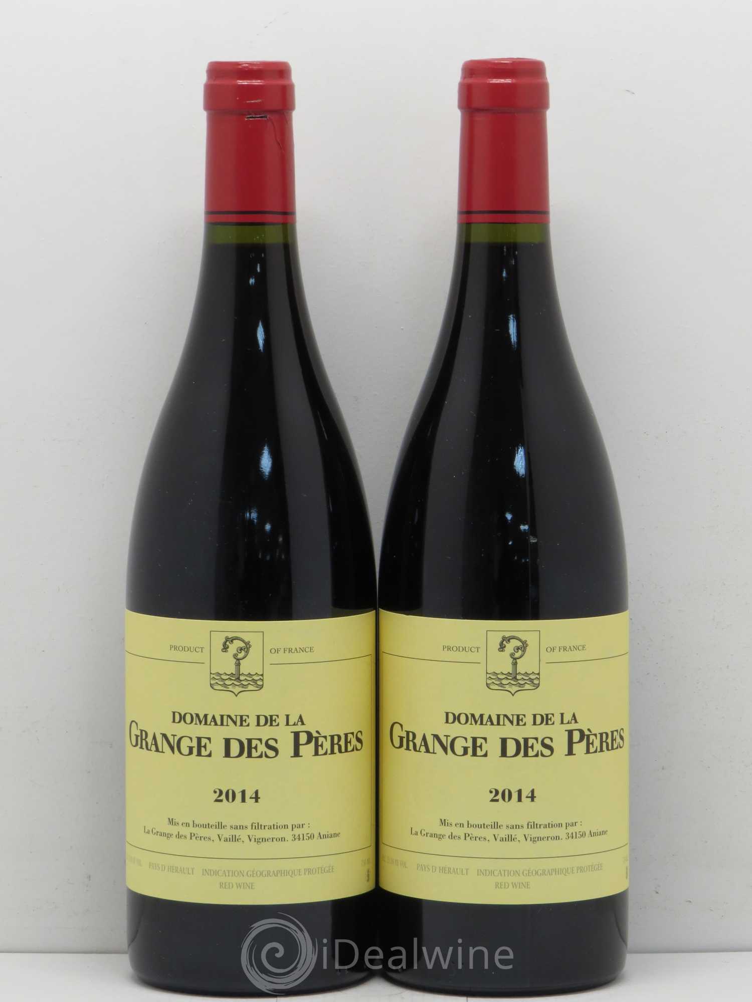 Pays d'Hérault Grange des Pères Laurent Vaillé 2014 - Lot de 2 bouteilles - 0