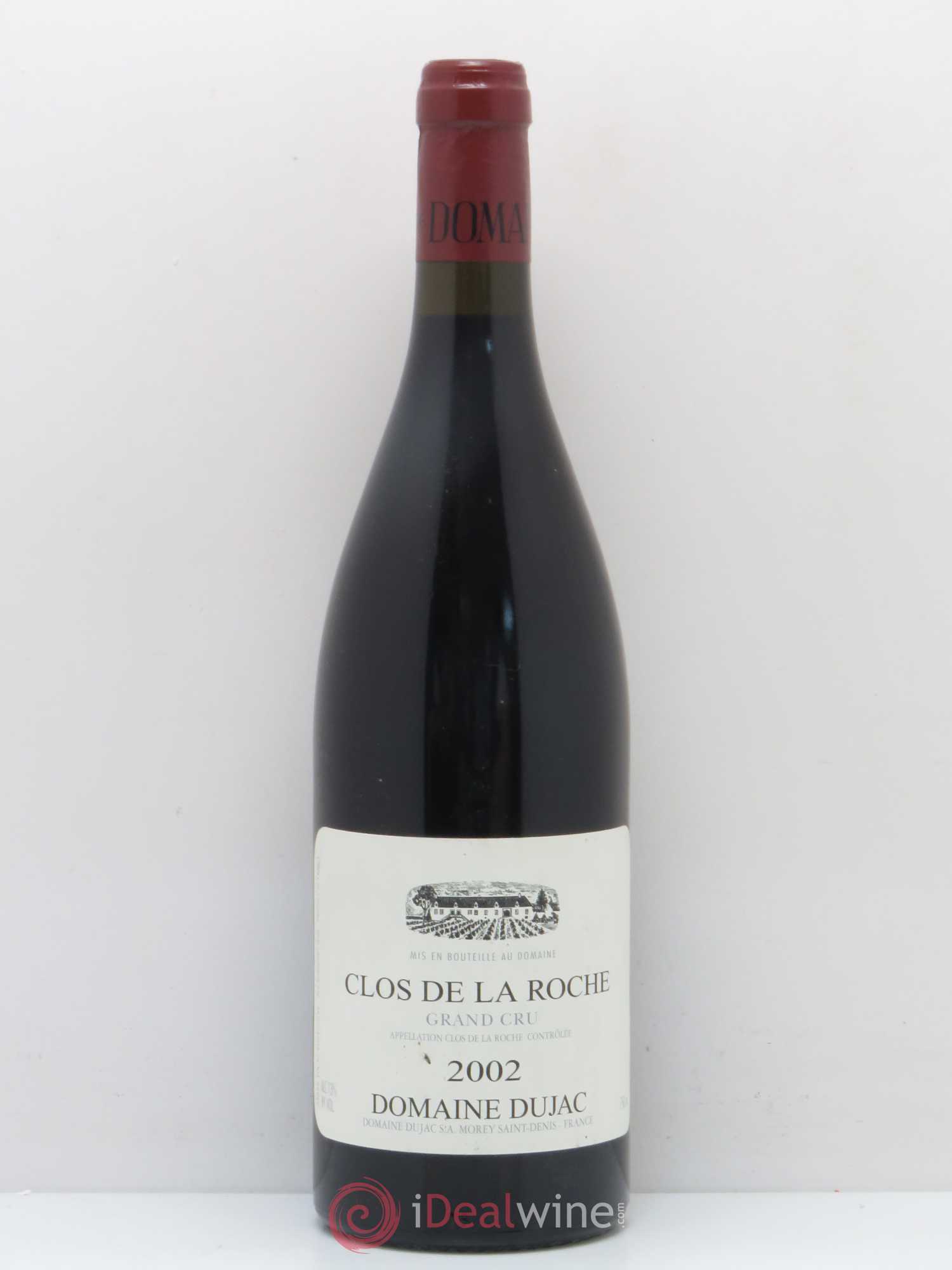 Clos de la Roche Grand Cru Dujac (Domaine) 2002 - Lot de 1 bouteille - 0