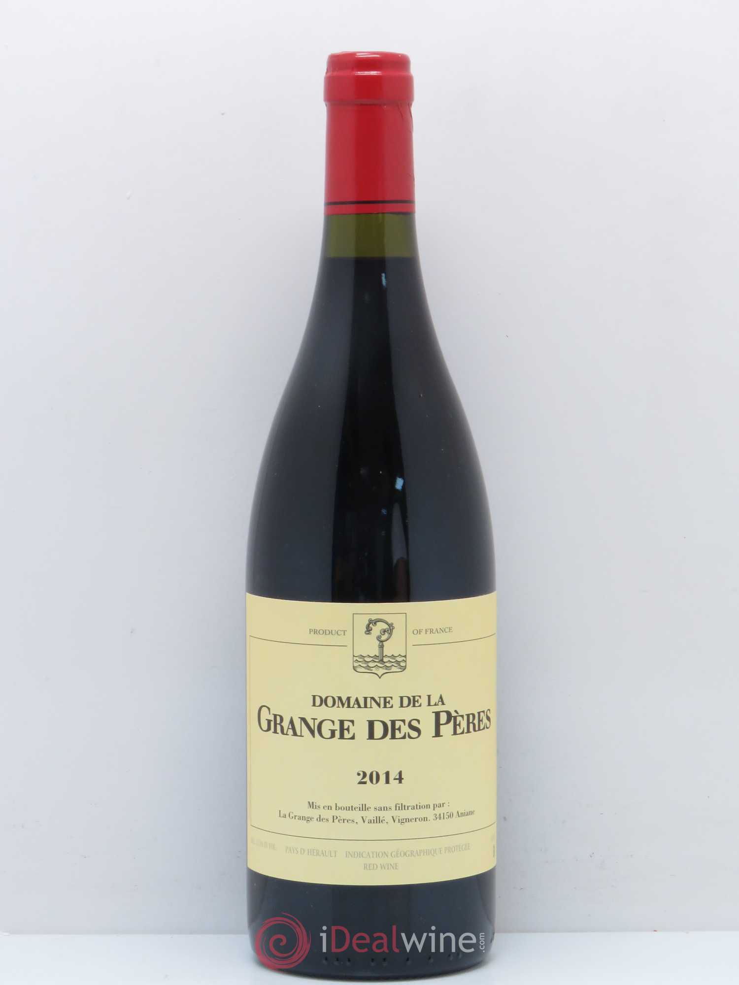 Pays d'Hérault Grange des Pères Laurent Vaillé 2014 - Lot de 1 bouteille - 0