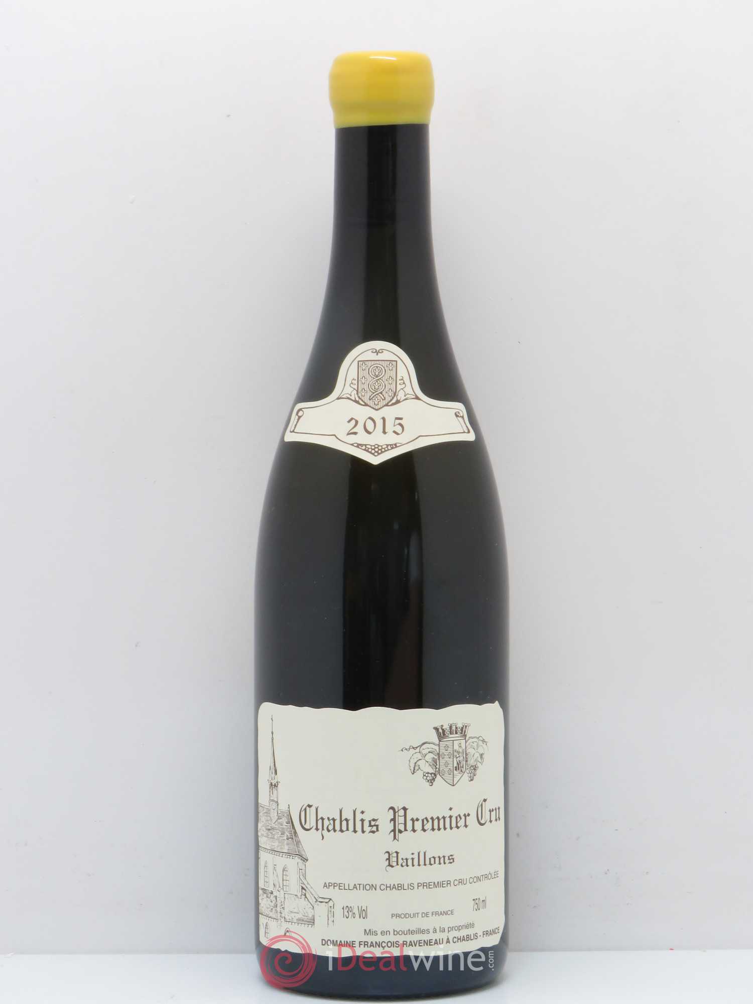 Chablis 1er Cru Vaillons Raveneau (Domaine) 2015 - Lot de 1 bouteille - 0