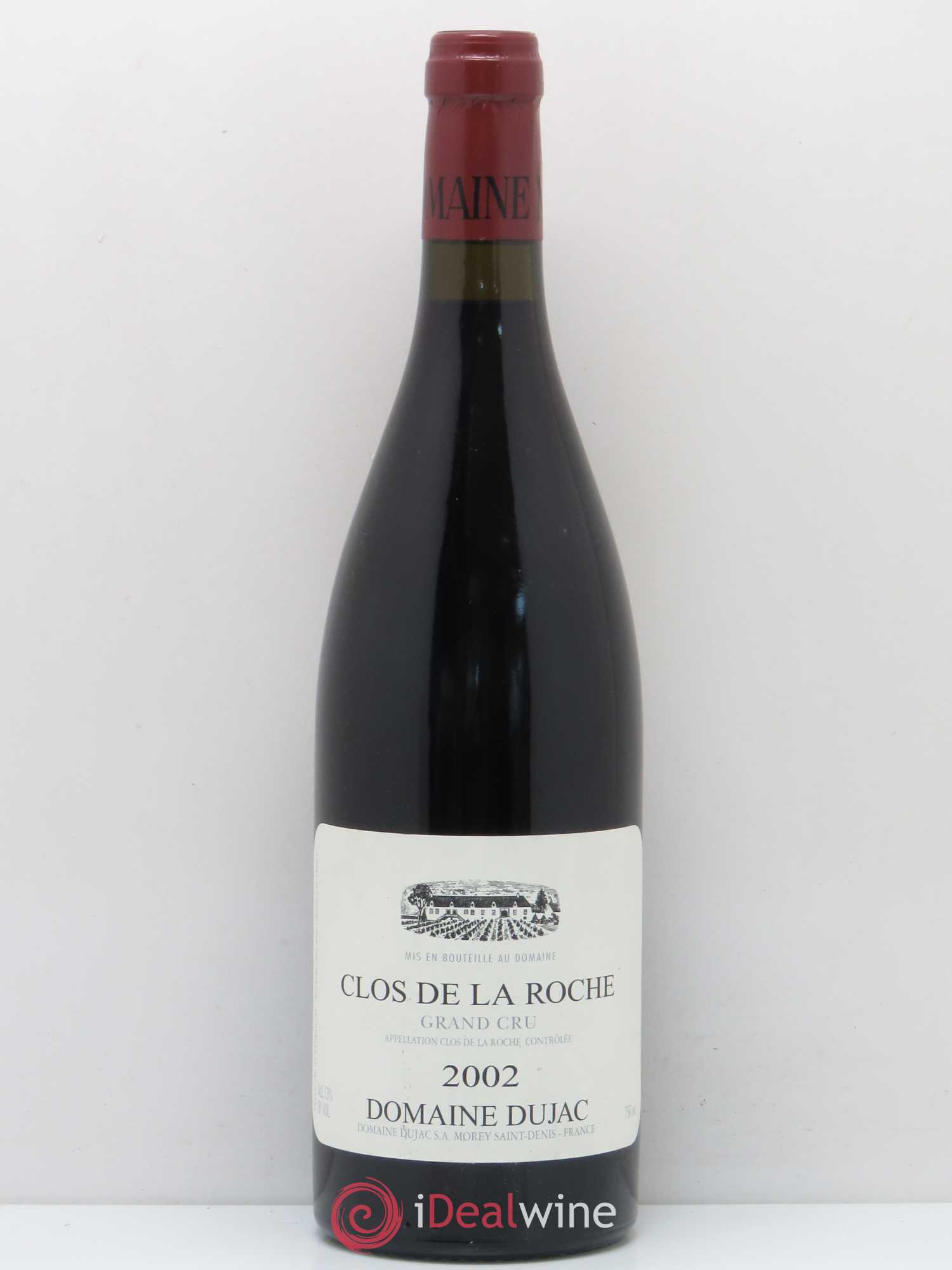Clos de la Roche Grand Cru Dujac (Domaine) 2002 - Lot de 1 bouteille - 0