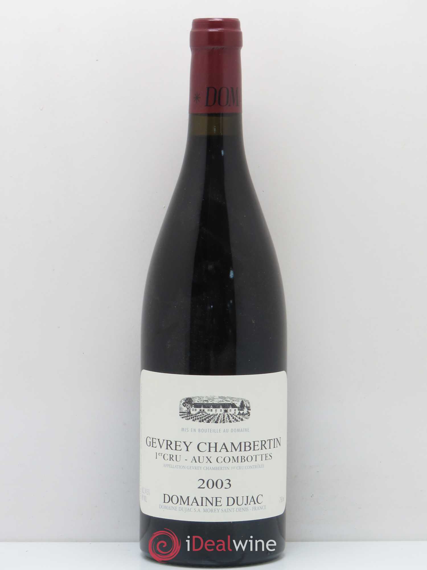 Gevrey-Chambertin 1er Cru Aux Combottes Dujac (Domaine) 2003 - Lot de 1 bouteille - 0