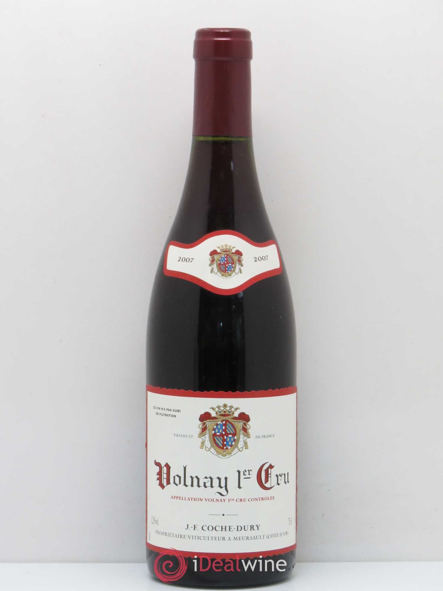 Volnay 1er Cru Coche Dury (Domaine) 2007 - Lot de 1 bouteille - 0