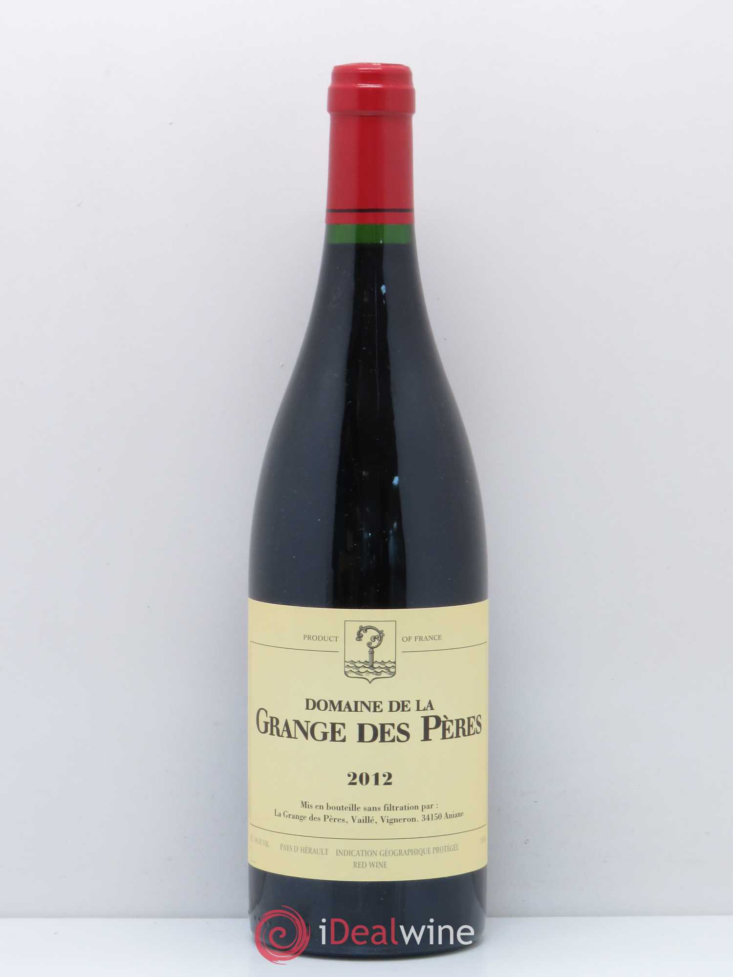 Pays d'Hérault Grange des Pères Laurent Vaillé 2012 - Lot de 1 bouteille - 0