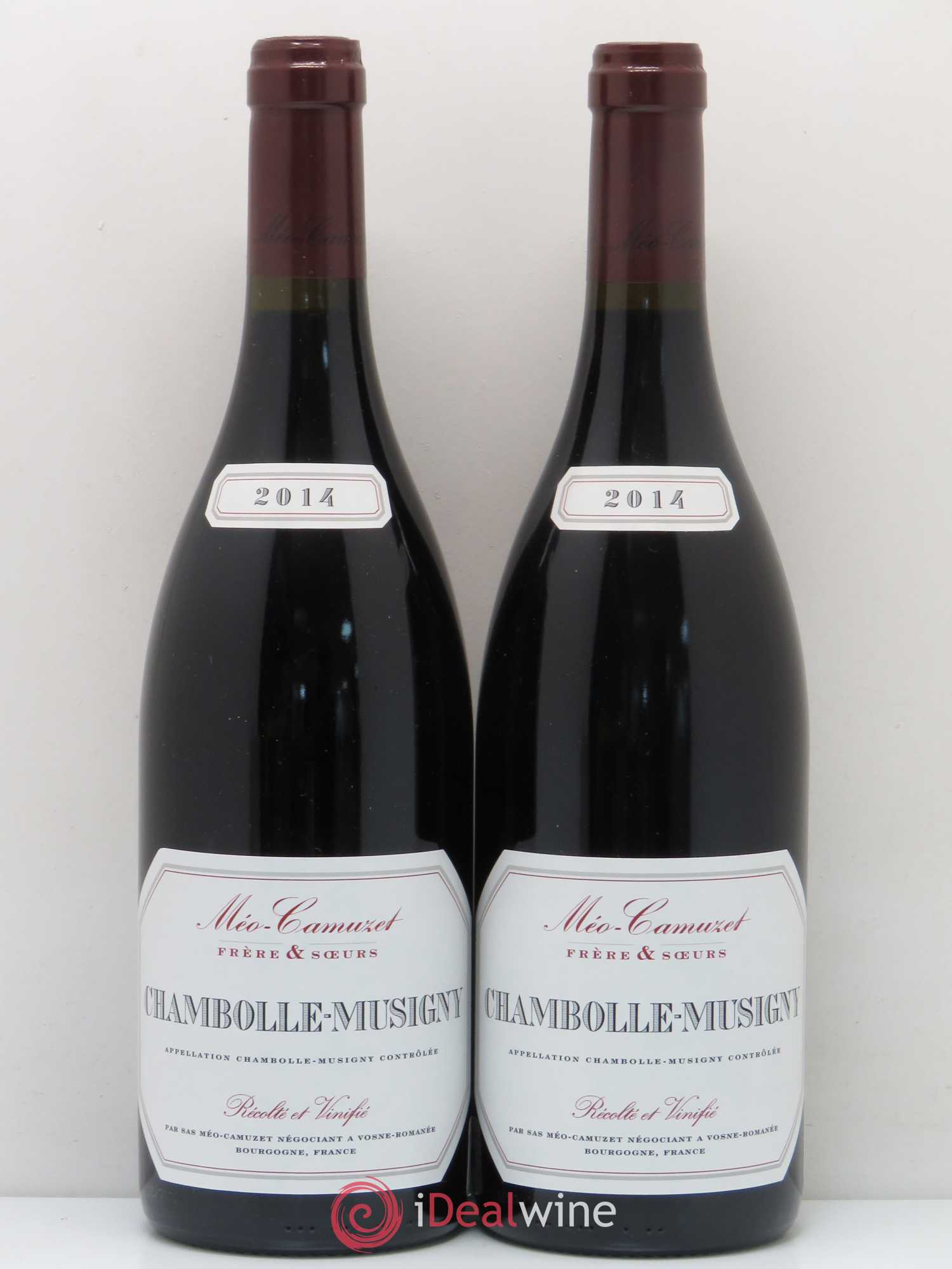 Chambolle-Musigny Méo-Camuzet (Domaine) Frère & Soeurs 2014 - Lot de 2 bouteilles - 0