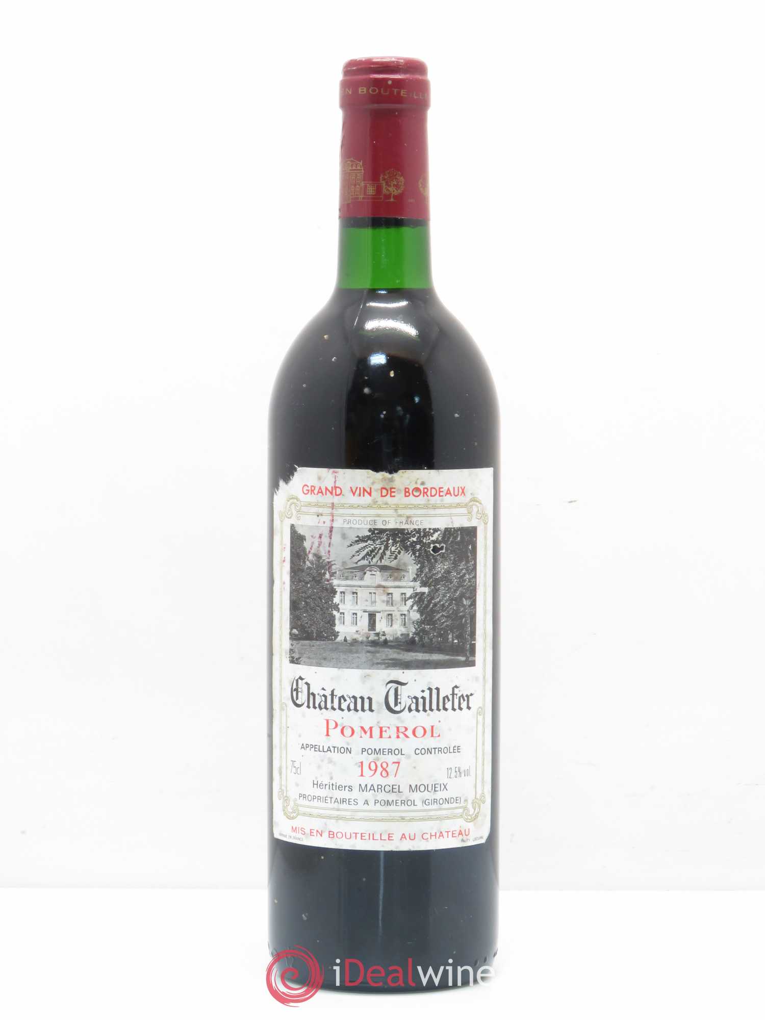 Château Taillefer (sans prix de réserve) 1987 - Lot de 1 bouteille - 0
