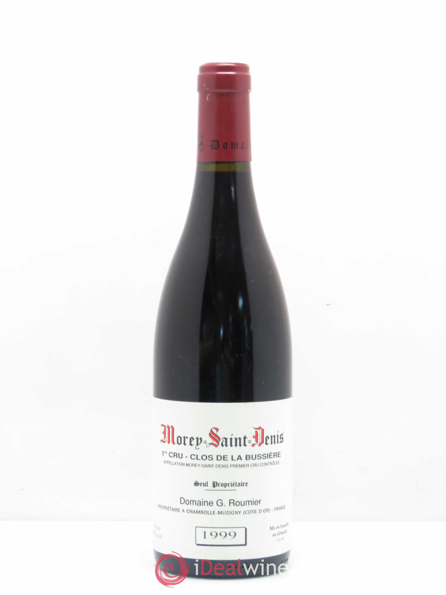 Morey-Saint-Denis 1er Cru Clos de la Bussière Georges Roumier (Domaine) 1999 - Lot de 1 bouteille - 0