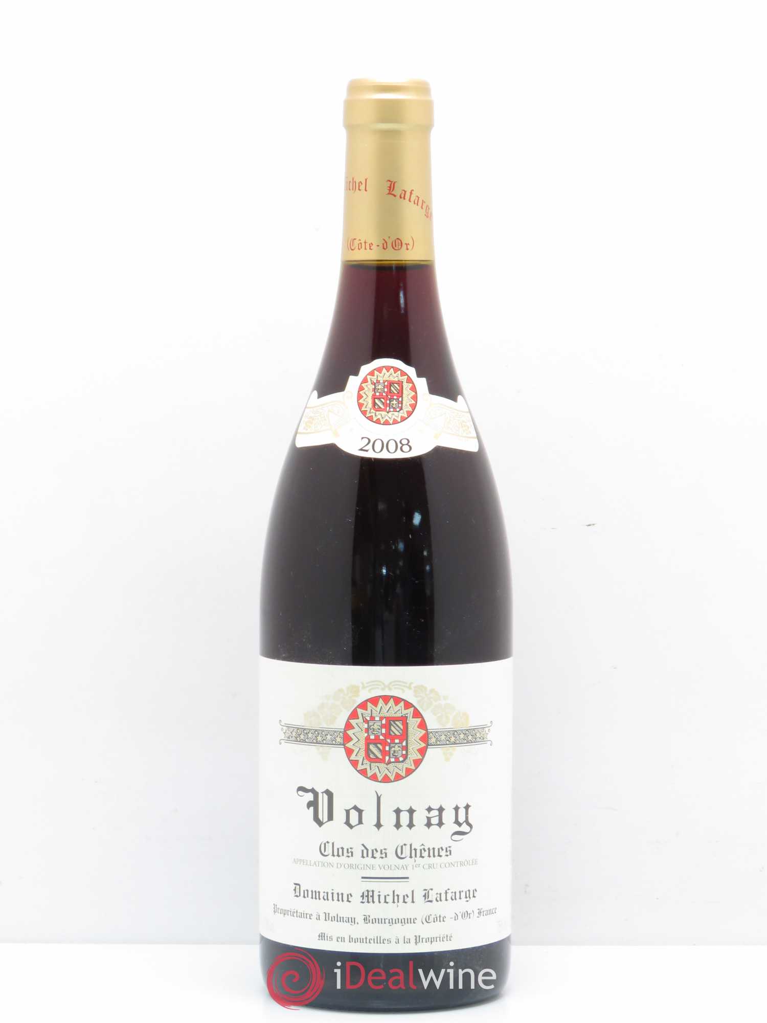 Volnay 1er Cru Clos des Chênes Lafarge (Domaine) 2008 - Lot de 1 bouteille - 0