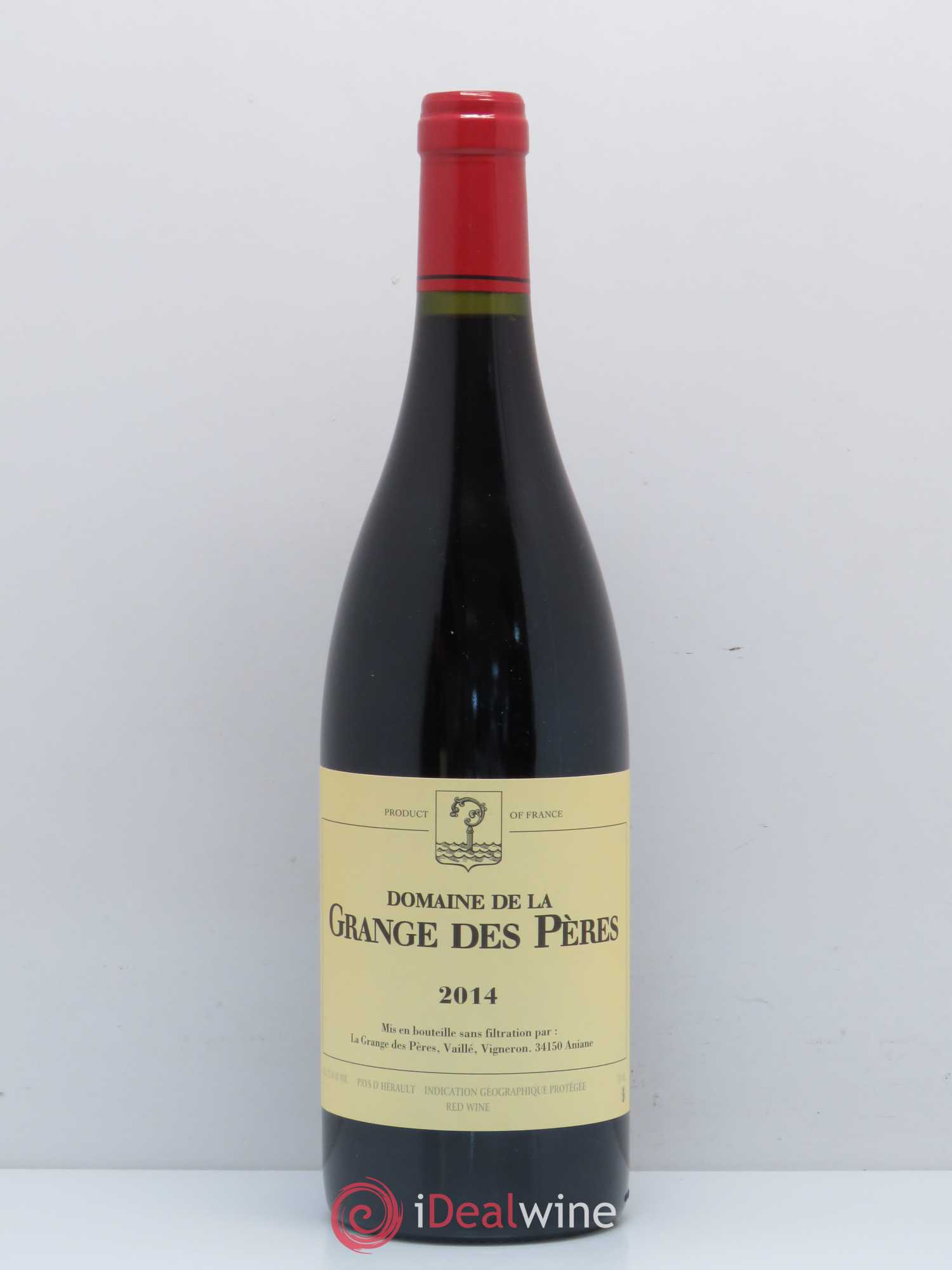 Pays d'Hérault Grange des Pères Laurent Vaillé 2014 - Lot de 1 bouteille - 0