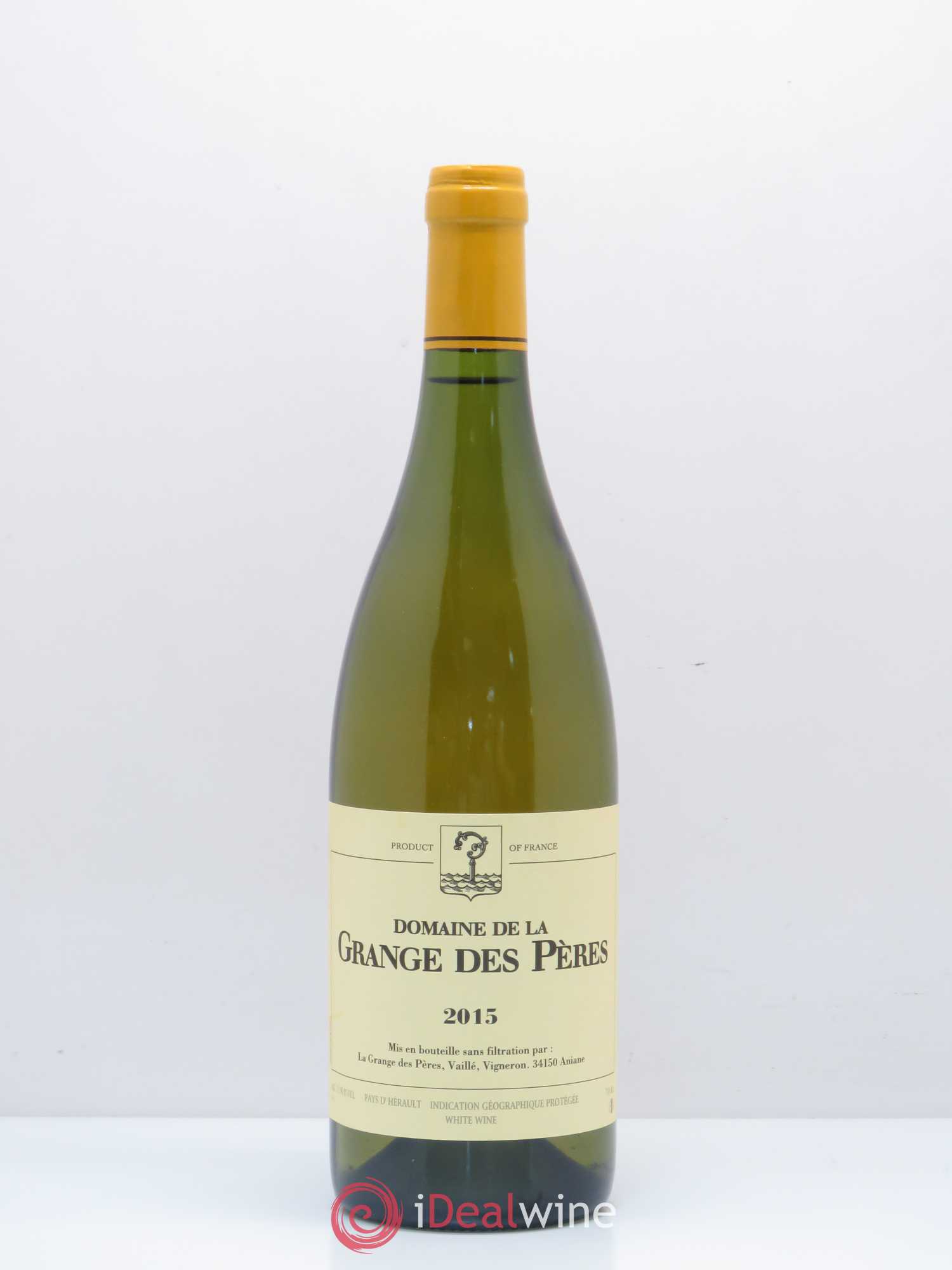 Pays d'Hérault Grange des Pères Laurent Vaillé 2015 - Lot de 1 bouteille - 0