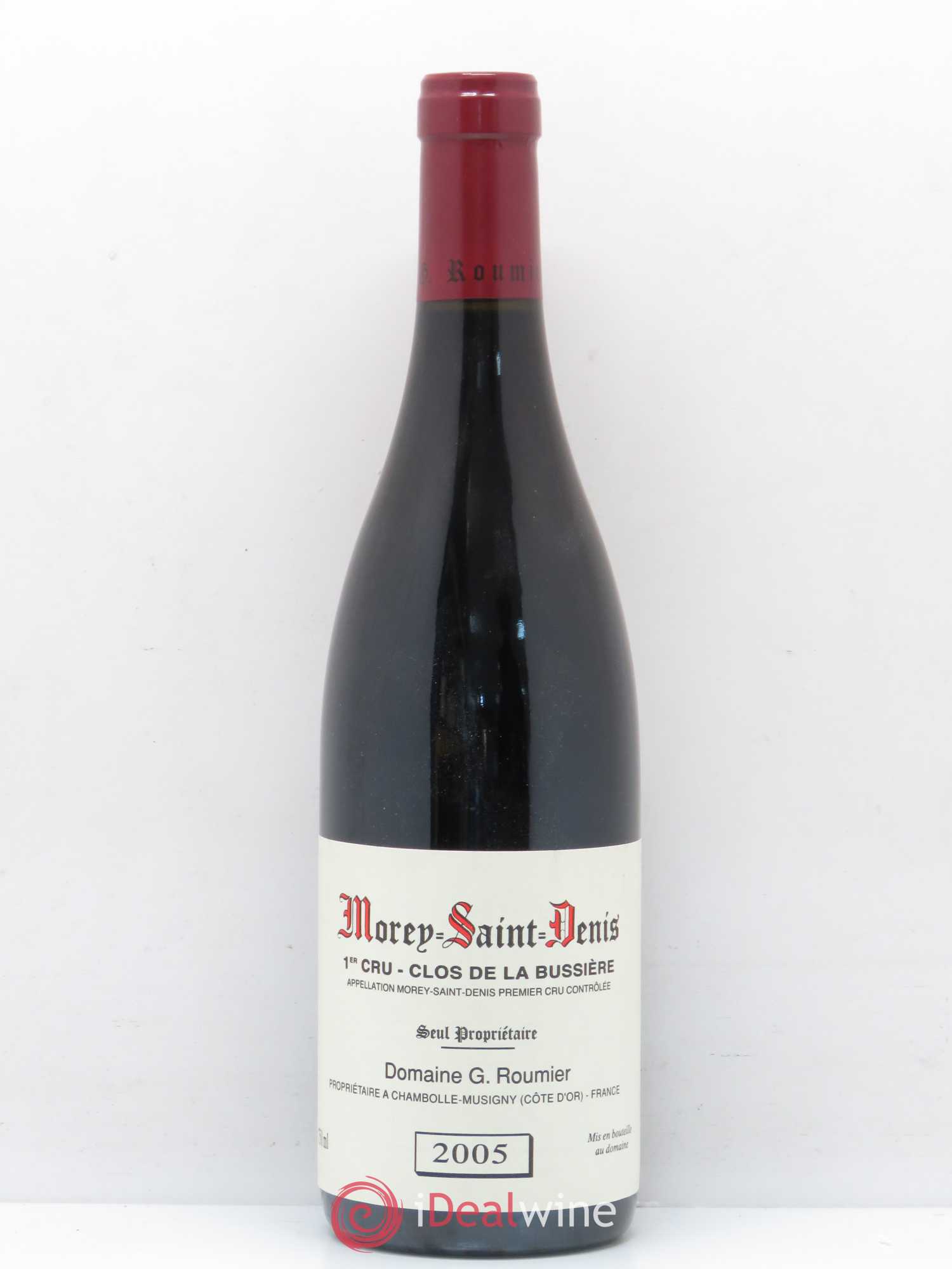 Morey-Saint-Denis 1er Cru Clos de la Bussière Georges Roumier (Domaine) 2005 - Lot de 1 bouteille - 0