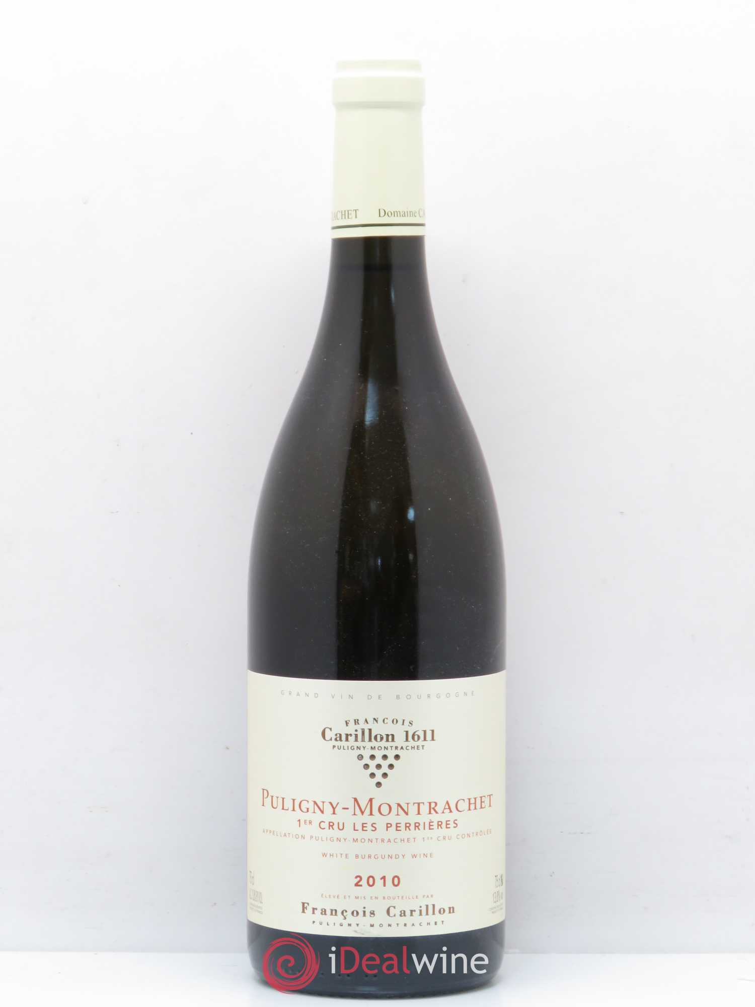 Puligny-Montrachet 1er Cru François Carillon 2010 - Posten von 1 Flasche - 0