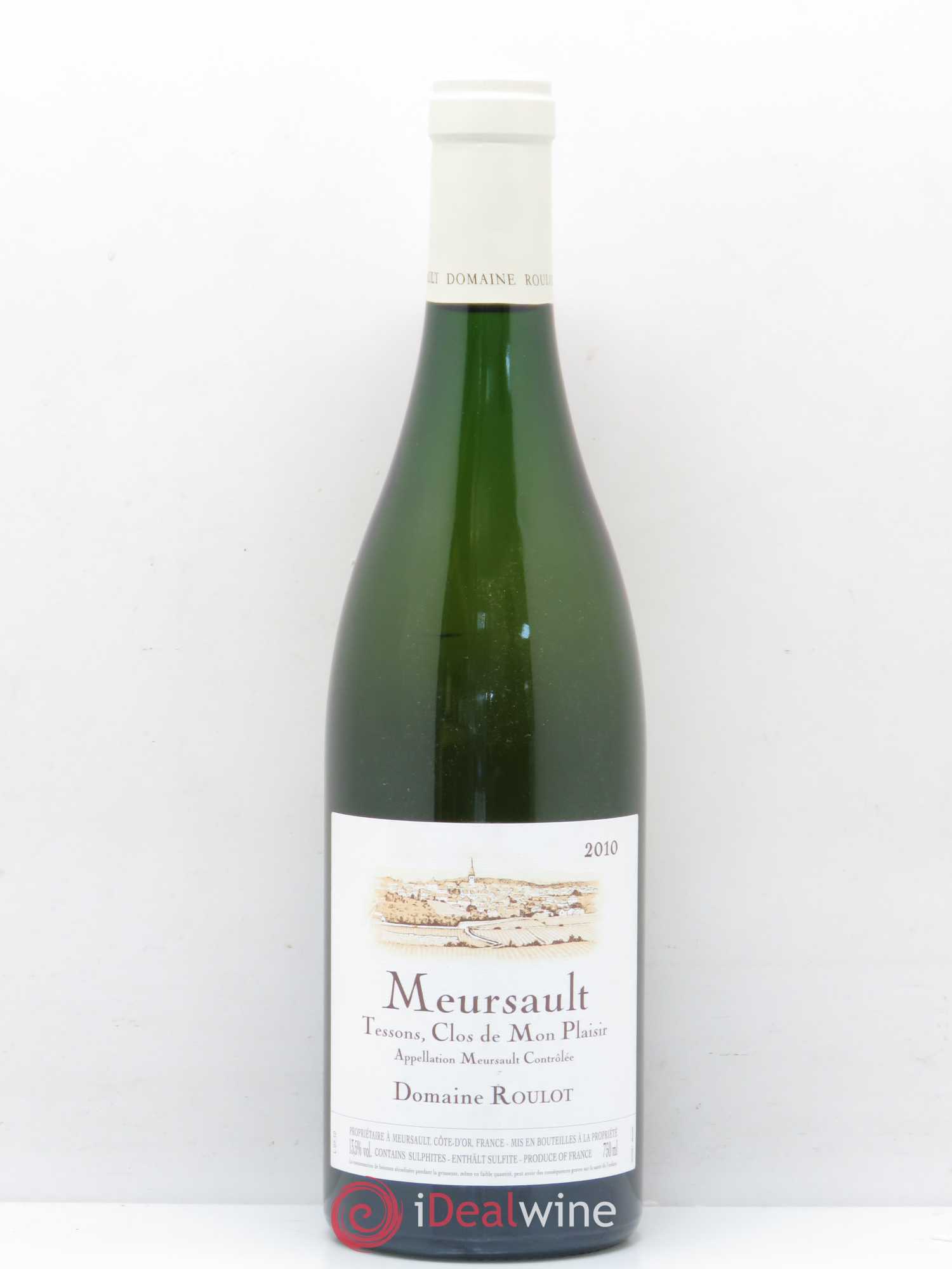 Meursault Les Tessons Clos de Mon plaisir Roulot (Domaine) 2010 - Lot de 1 bouteille - 0