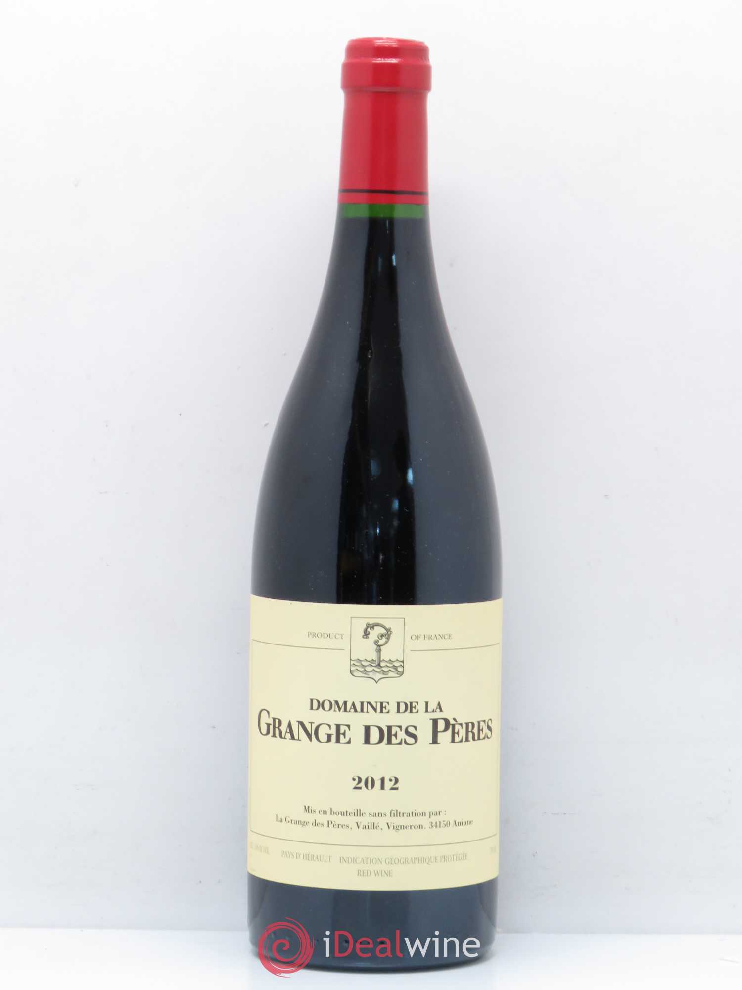 Pays d'Hérault Grange des Pères Laurent Vaillé 2012 - Lot de 1 bouteille - 0