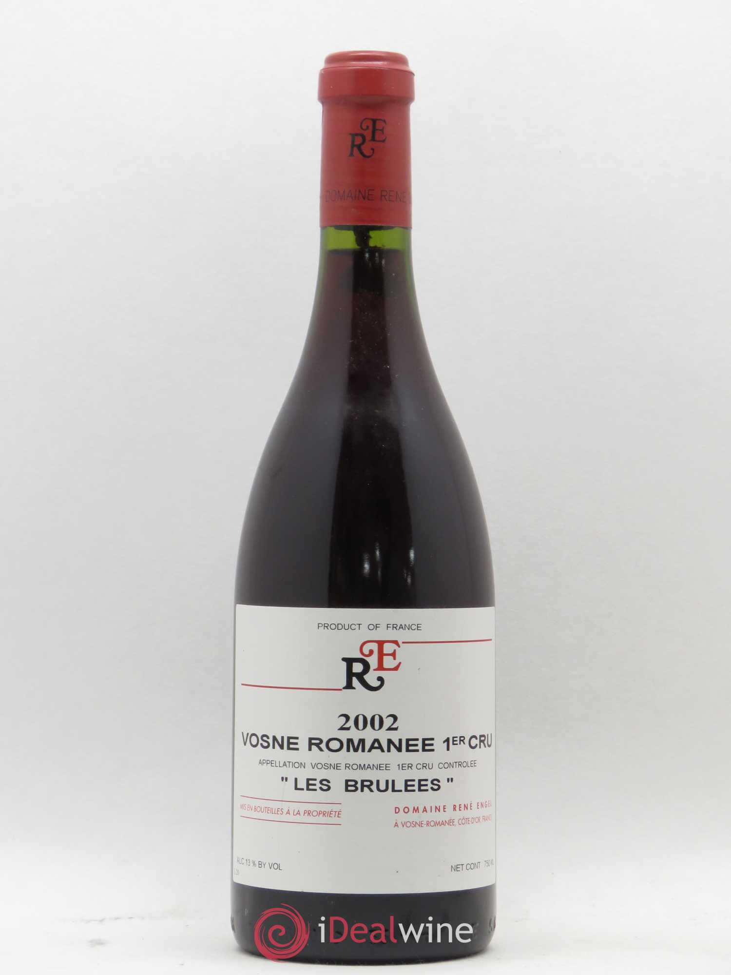 Vosne-Romanée 1er Cru Aux Brûlées Domaine René Engel - Domaine Eugénie 2002 - Lot de 1 bouteille - 0