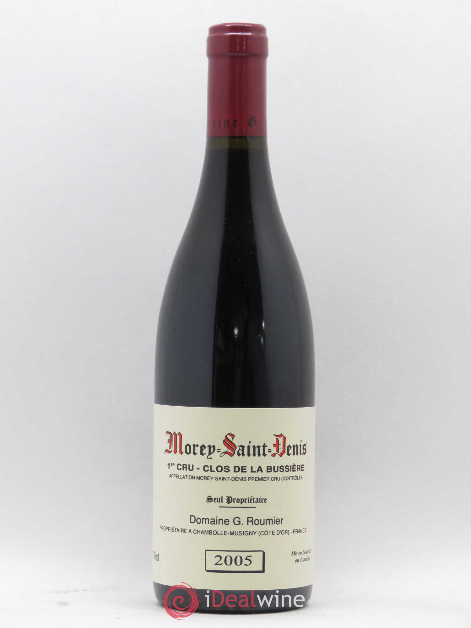 Morey-Saint-Denis 1er Cru Clos de la Bussière Georges Roumier (Domaine) 2005 - Lot de 1 bouteille - 0