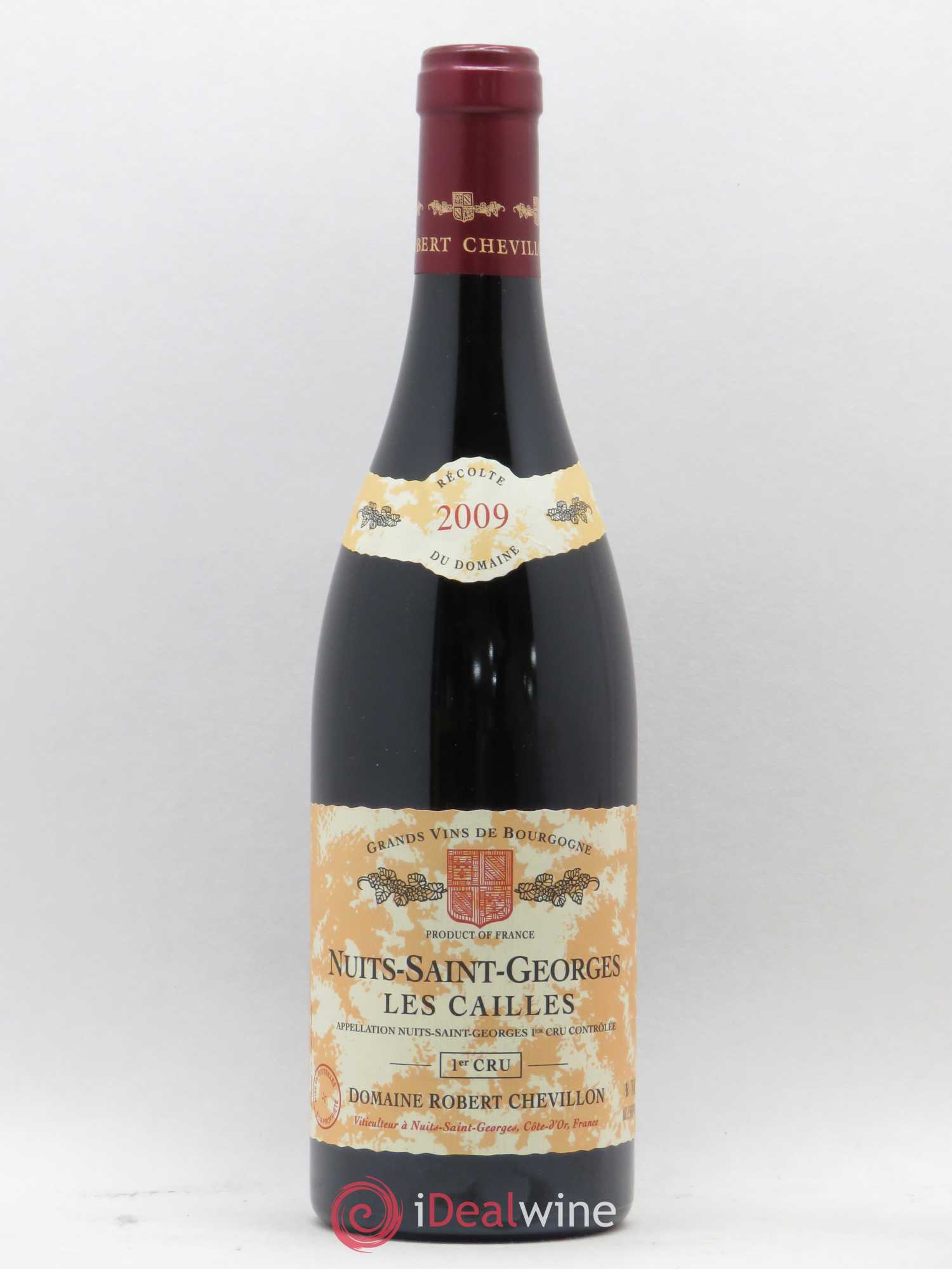 Nuits-Saint-Georges 1er Cru Les Cailles Robert Chevillon 2009 - Lot de 1 bouteille - 0