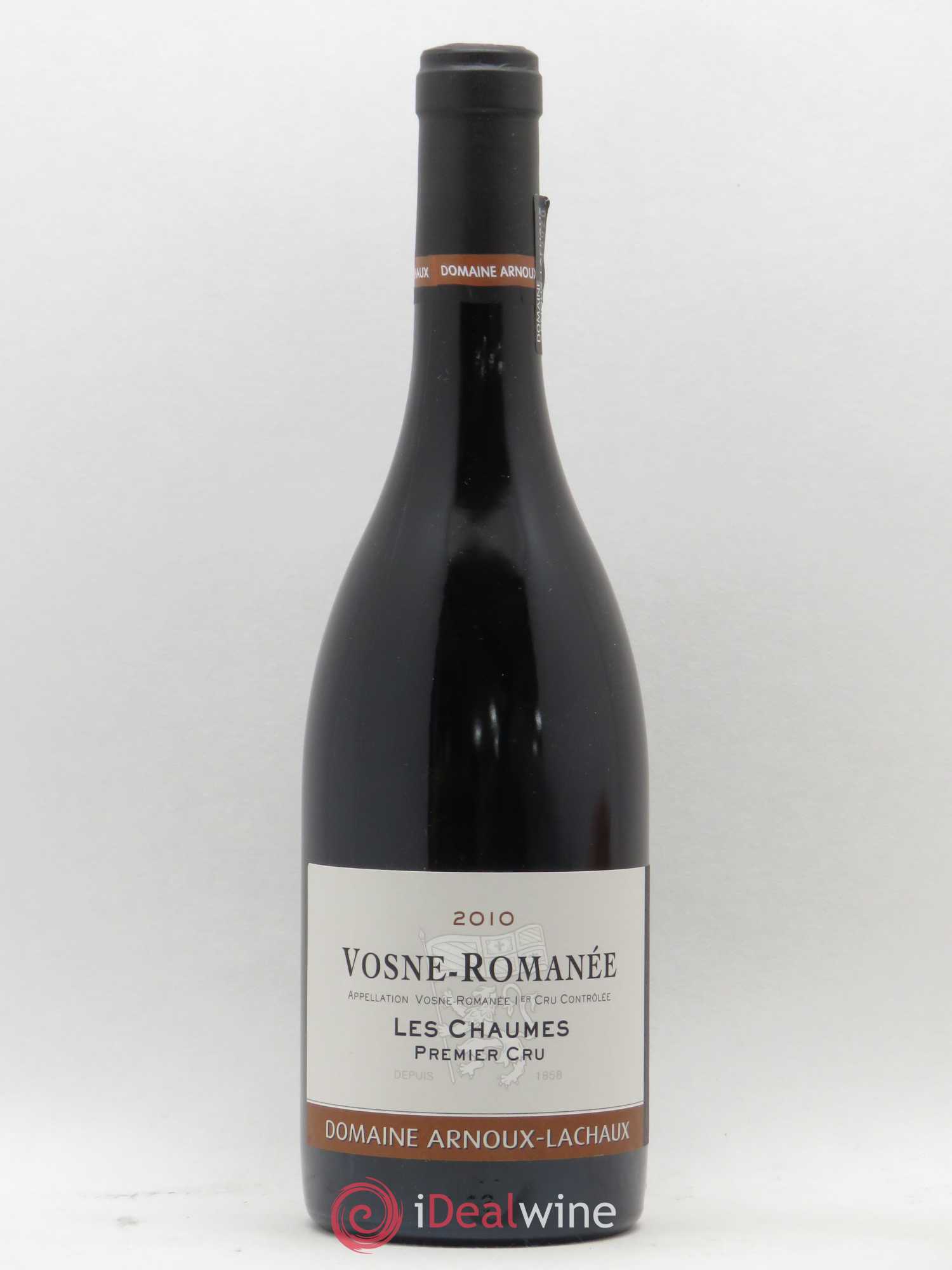 Vosne-Romanée 1er Cru Les Chaumes Arnoux-Lachaux (Domaine) 2010 - Lot de 1 bouteille - 0