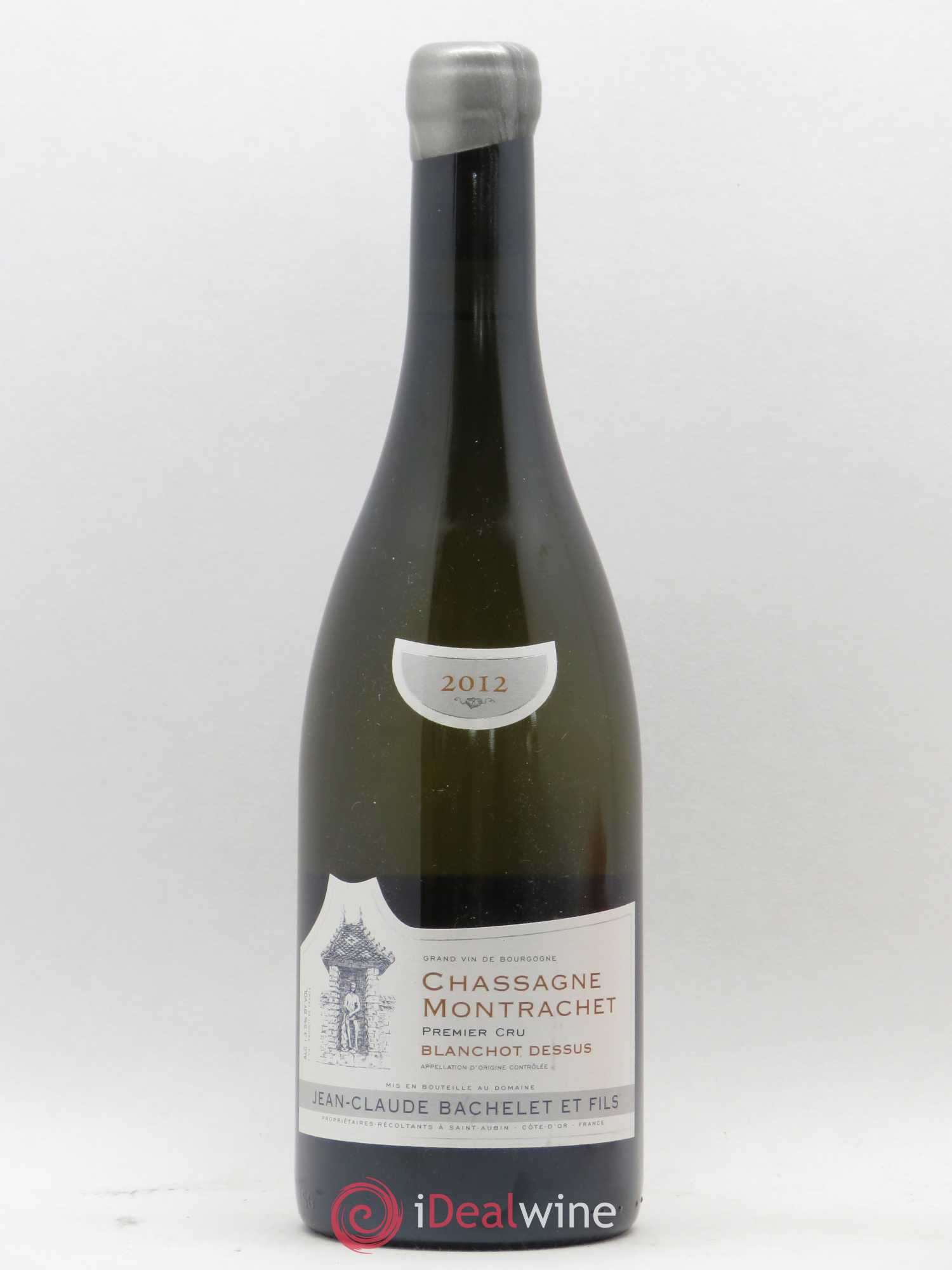 Chassagne-Montrachet 1er Cru Blanchot Dessus Jean-Claude Bachelet (Domaine) 2012 - Lot de 1 bouteille - 0