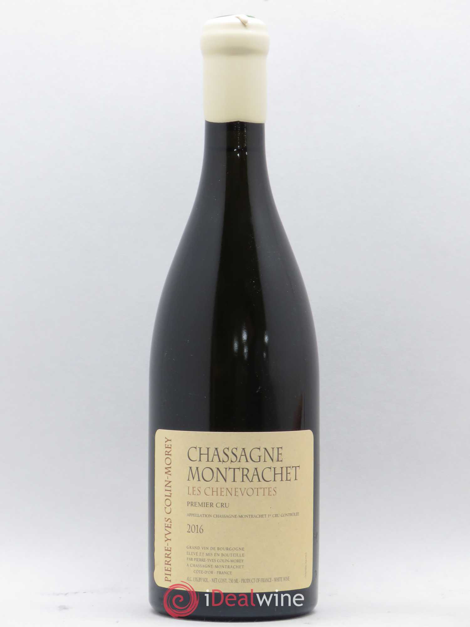 Chassagne-Montrachet 1er Cru Les Chenevottes Pierre-Yves Colin Morey 2016 - Lot de 1 bouteille - 0
