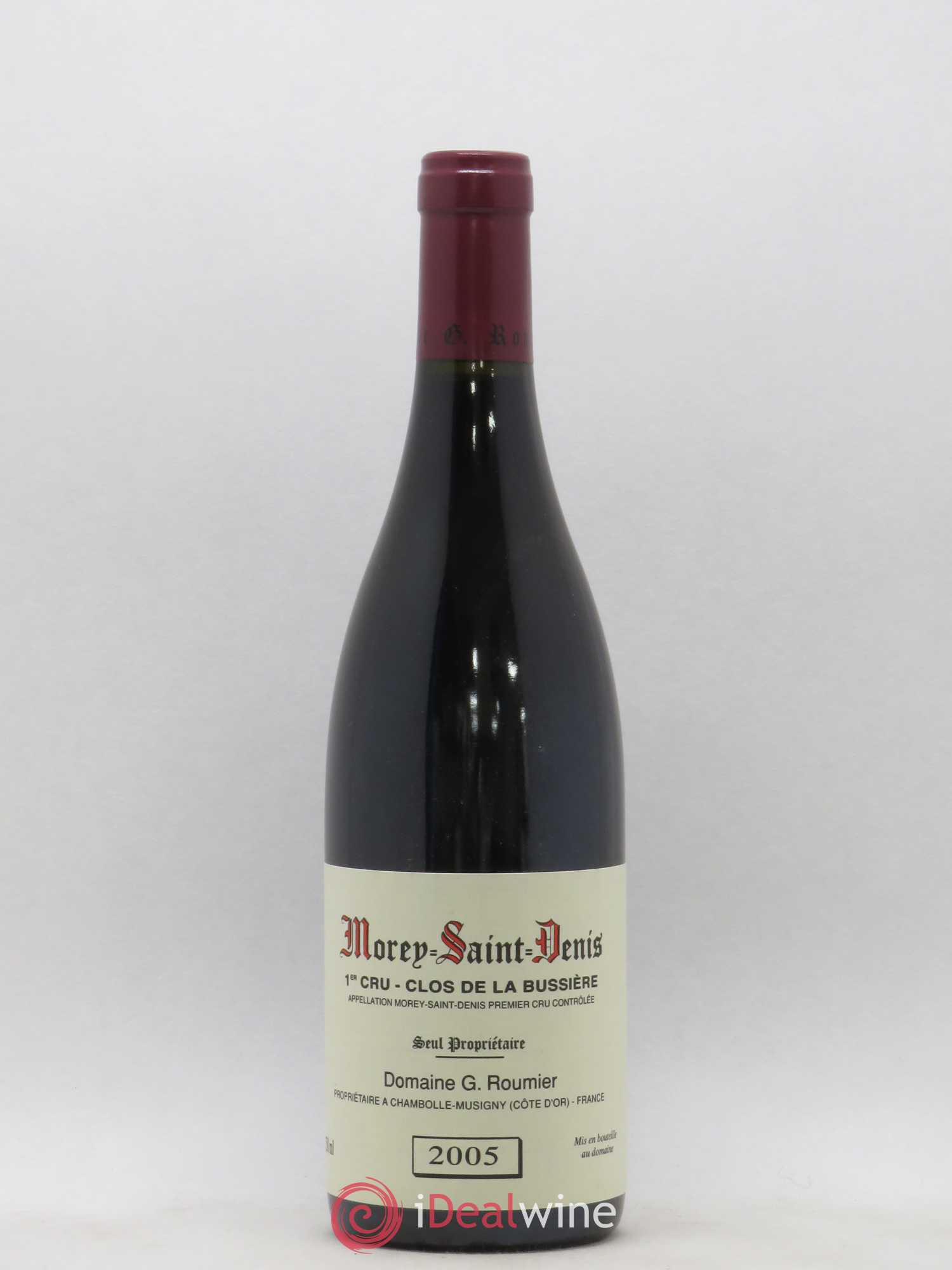 Morey-Saint-Denis 1er Cru Clos de la Bussière Georges Roumier (Domaine) 2005 - Lot de 1 bouteille - 0