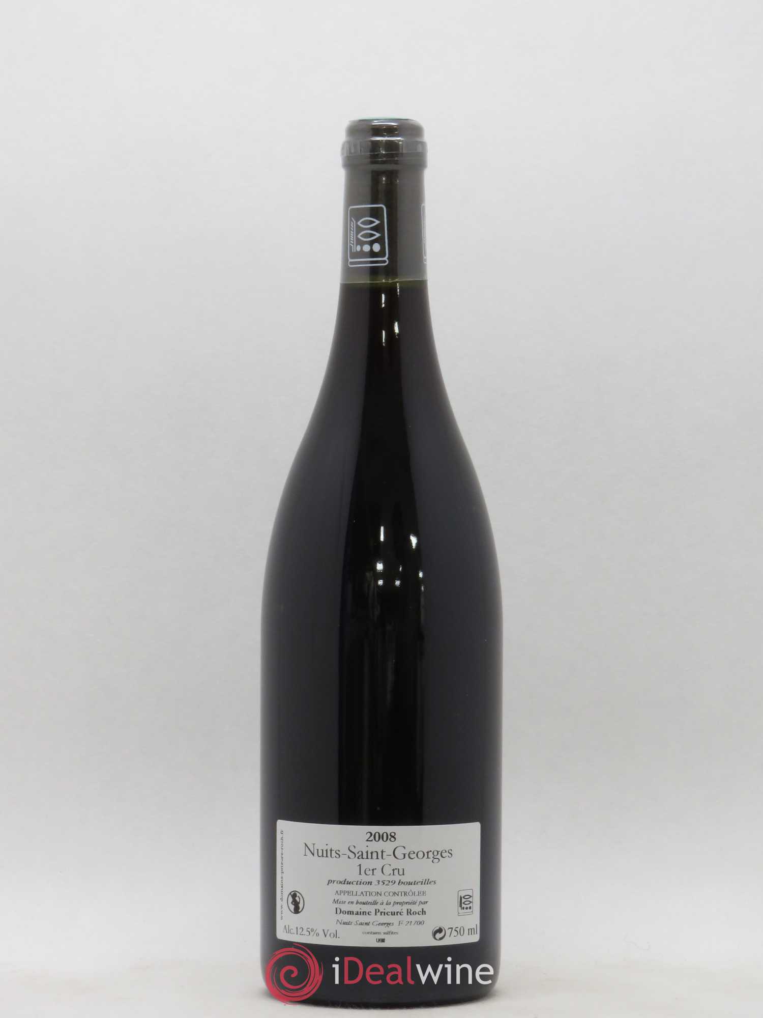 Nuits-Saint-Georges 1er Cru Prieuré Roch 2008 - Lot de 1 bouteille - 1