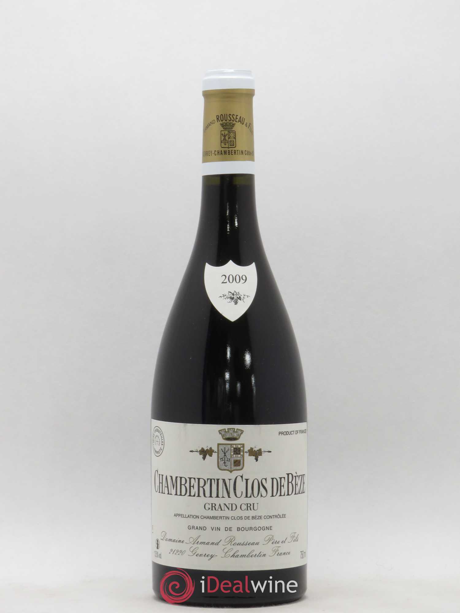 Chambertin Clos de Bèze Grand Cru Armand Rousseau (Domaine) 2009 - Lot de 1 bouteille - 0