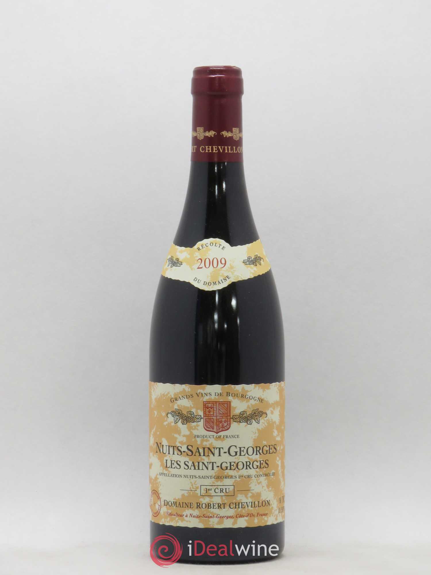 Nuits-Saint-Georges 1er Cru Les Saint Georges Robert Chevillon 2009 - Lot de 1 bouteille - 0